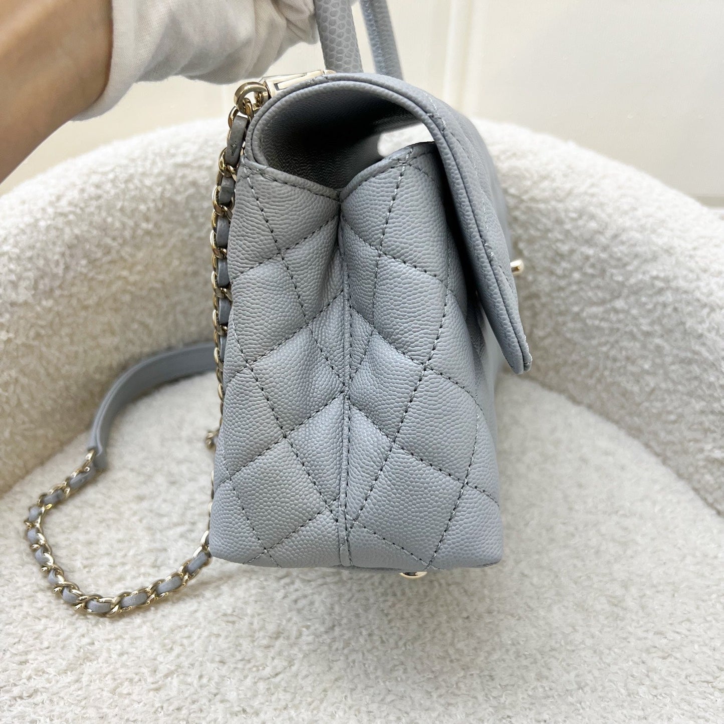 Chanel Small 24cm Coco Handle Flap Flap Bag - Rovelle Bags