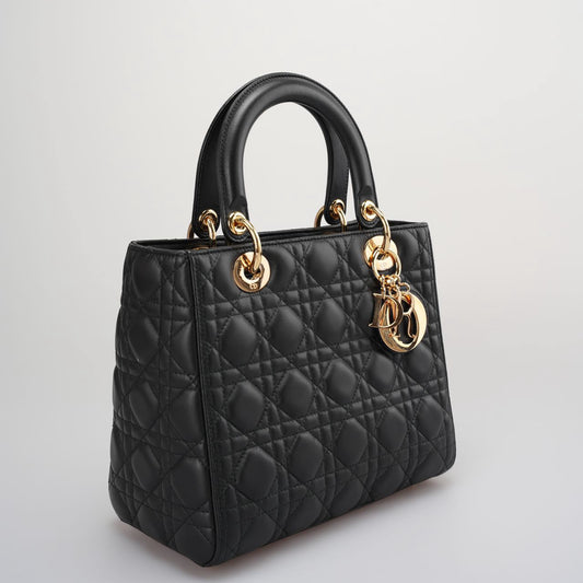 Dior Lady Dior Handbag - Rovelle Bags
