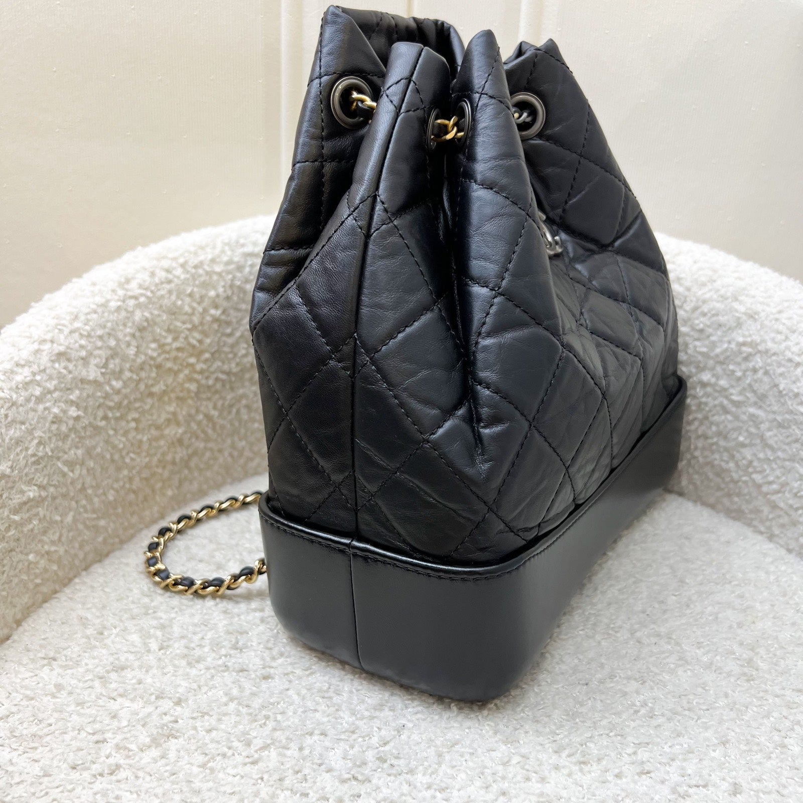Chanel Small Gabrielle Backpack in Black Backpack - Rovelle Bags
