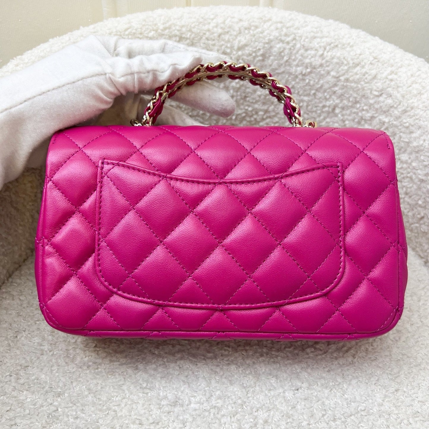 Chanel 23A Mini Rectangle Flap with Flap Bag - Rovelle Bags