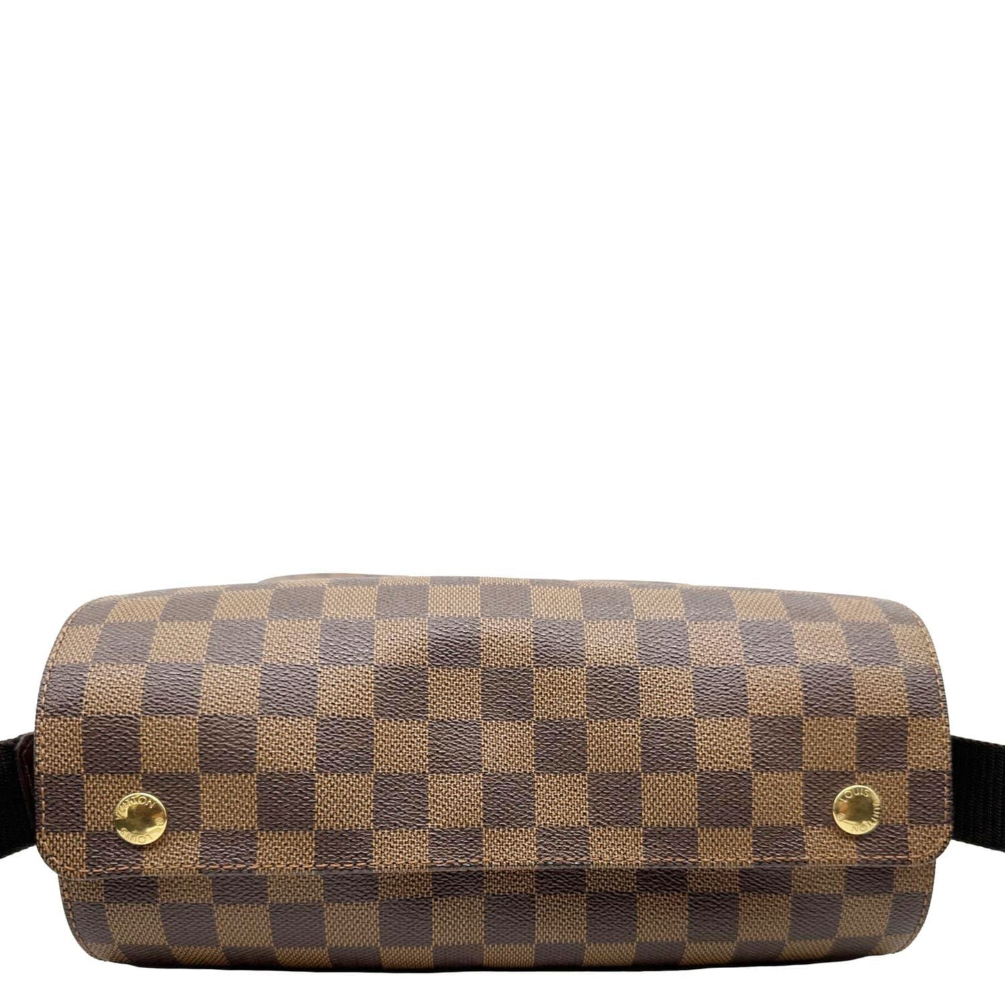 LOUIS VUITTON Naviglio Damier Ebene Messenger Bag Brown
