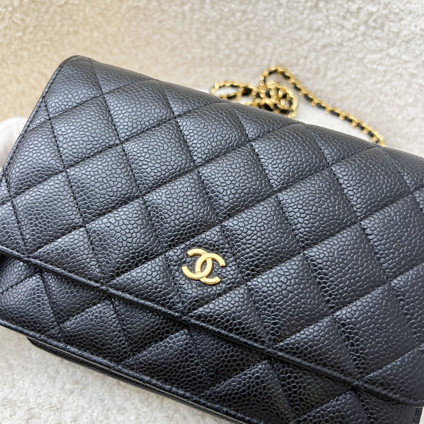Chanel Classic Wallet on Chain WOC Crossbody Bag - Rovelle Bags