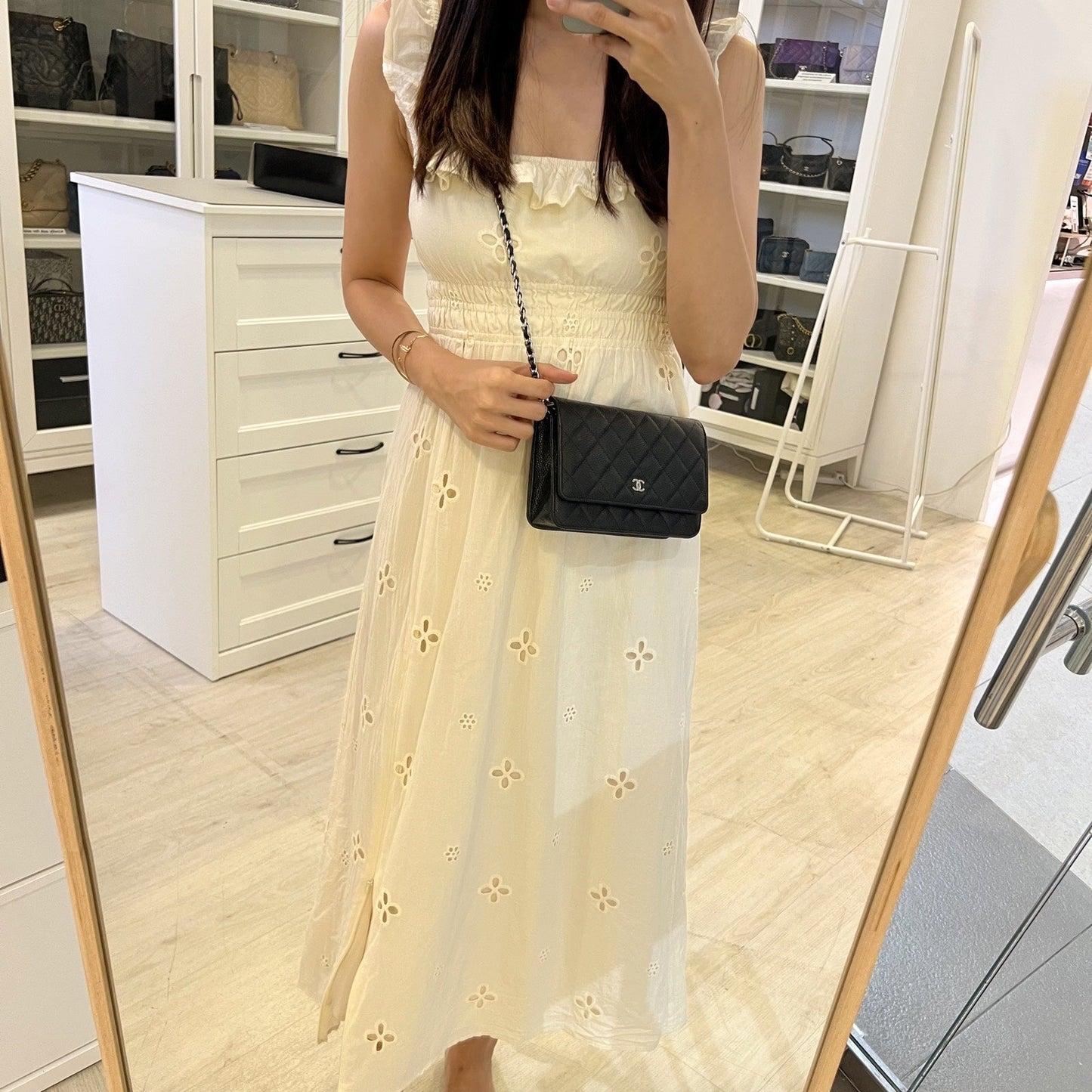 Chanel Classic Wallet on Chain WOC Crossbody Bag - Rovelle Bags