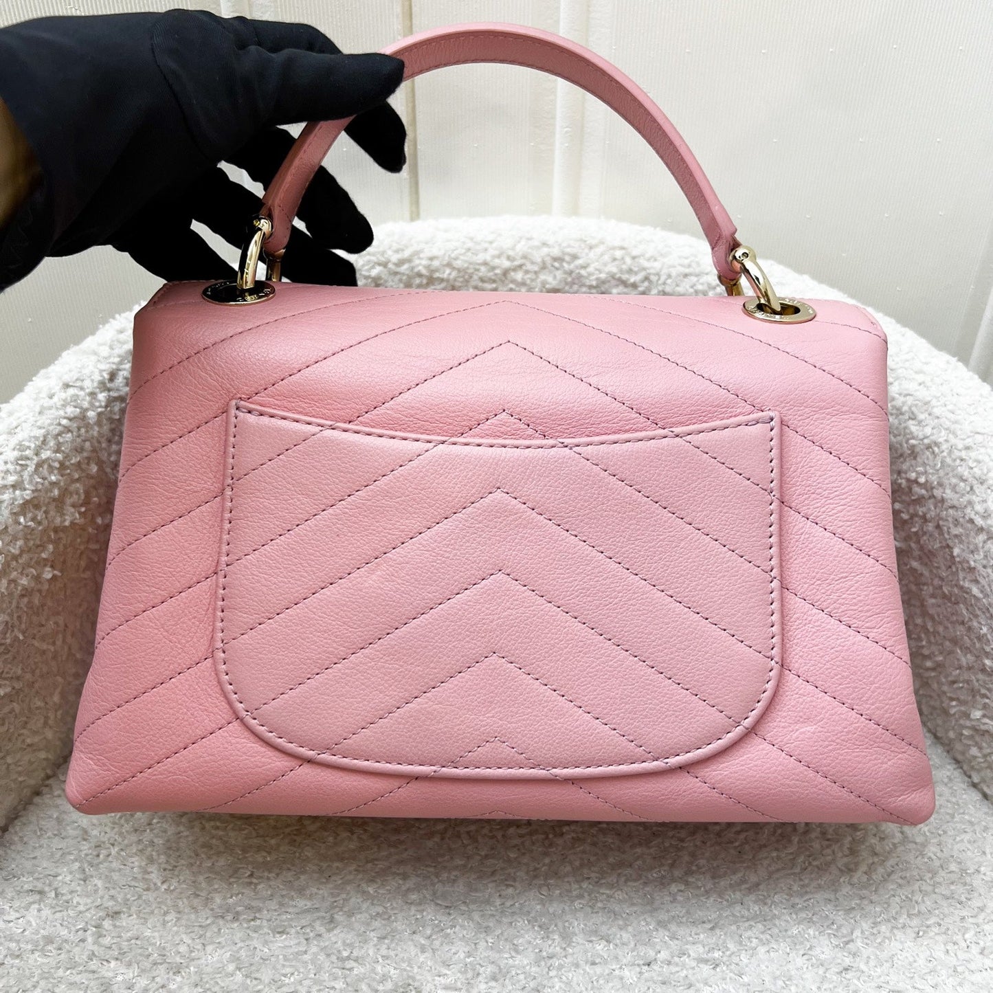Chanel Seasonal Top Handle Flap Flap Bag - Rovelle Bags