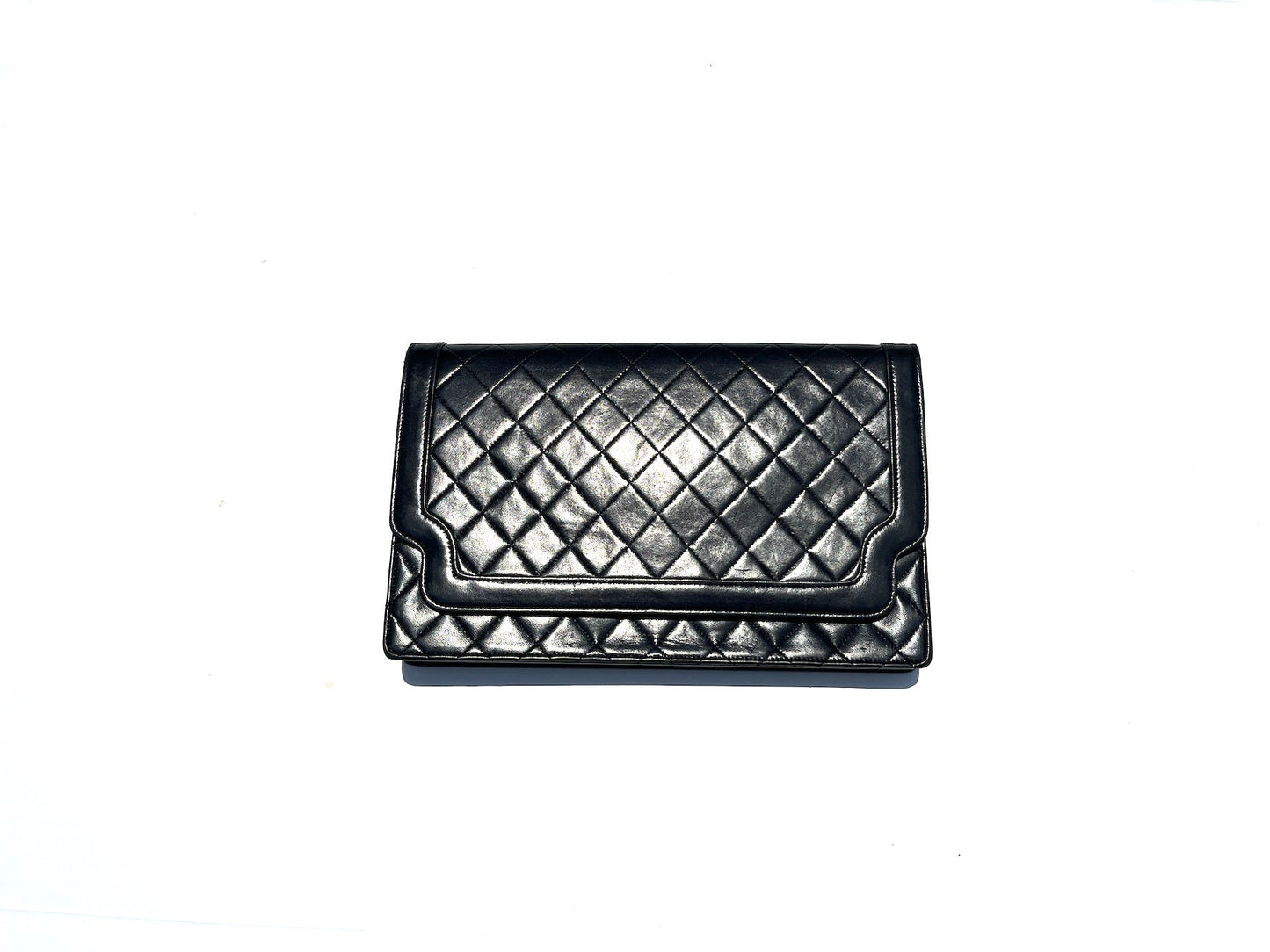 Chanel Black Leather Quilted Flap Flap Bag - Rovelle Bags