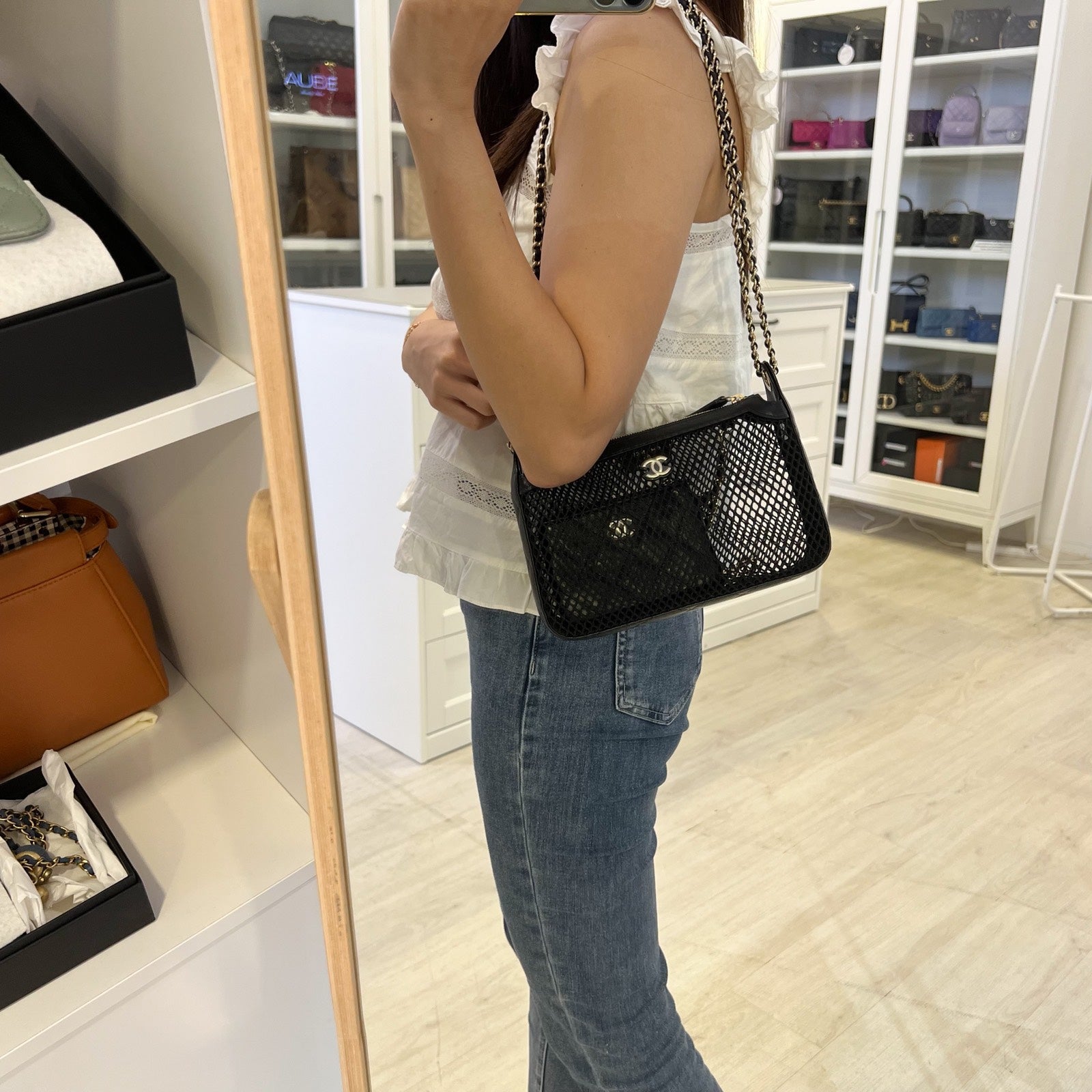 Chanel 25S Clutch on Chain in Clutch Bag - Rovelle Bags