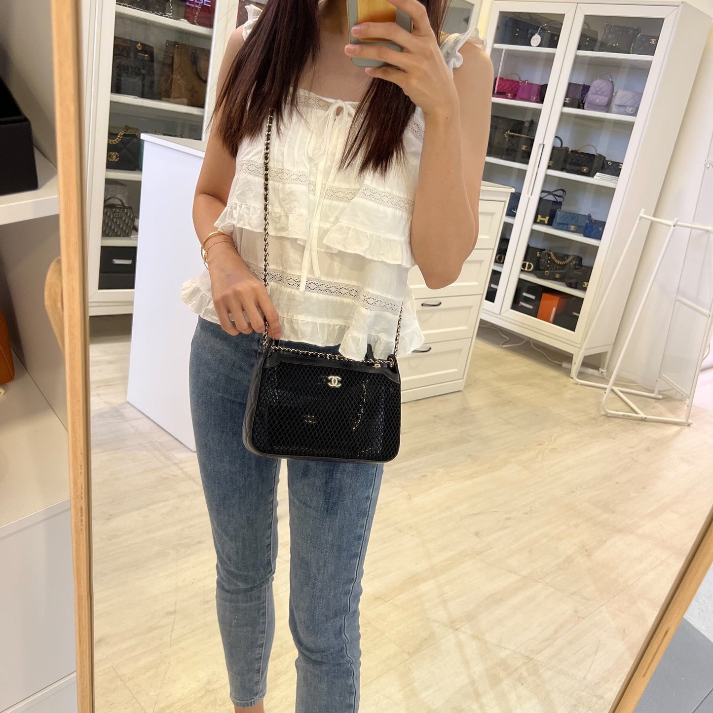 Chanel 25S Clutch on Chain in Clutch Bag - Rovelle Bags