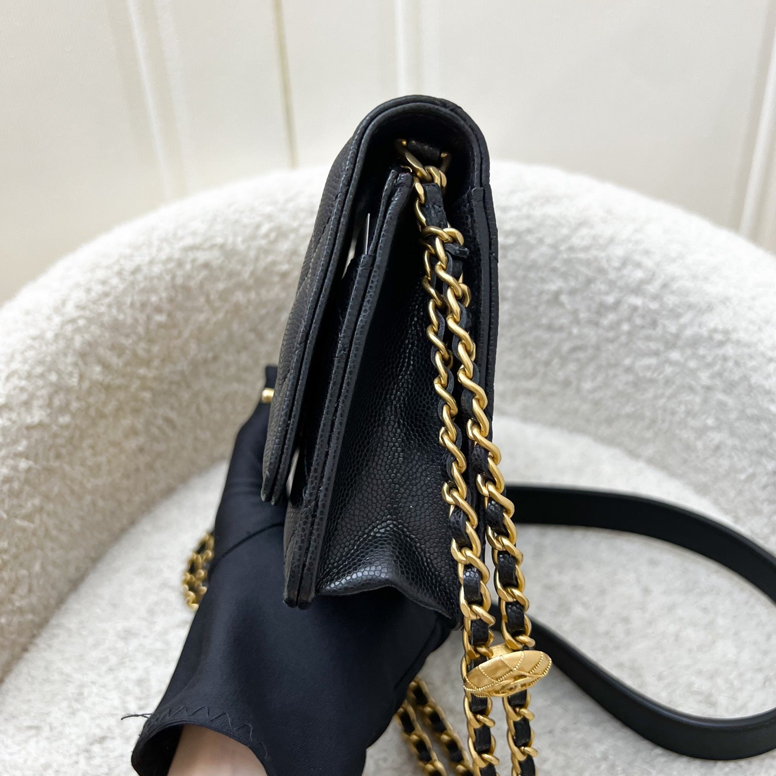 Chanel Twist Your Buttons Wallet on Crossbody Bag - Rovelle Bags