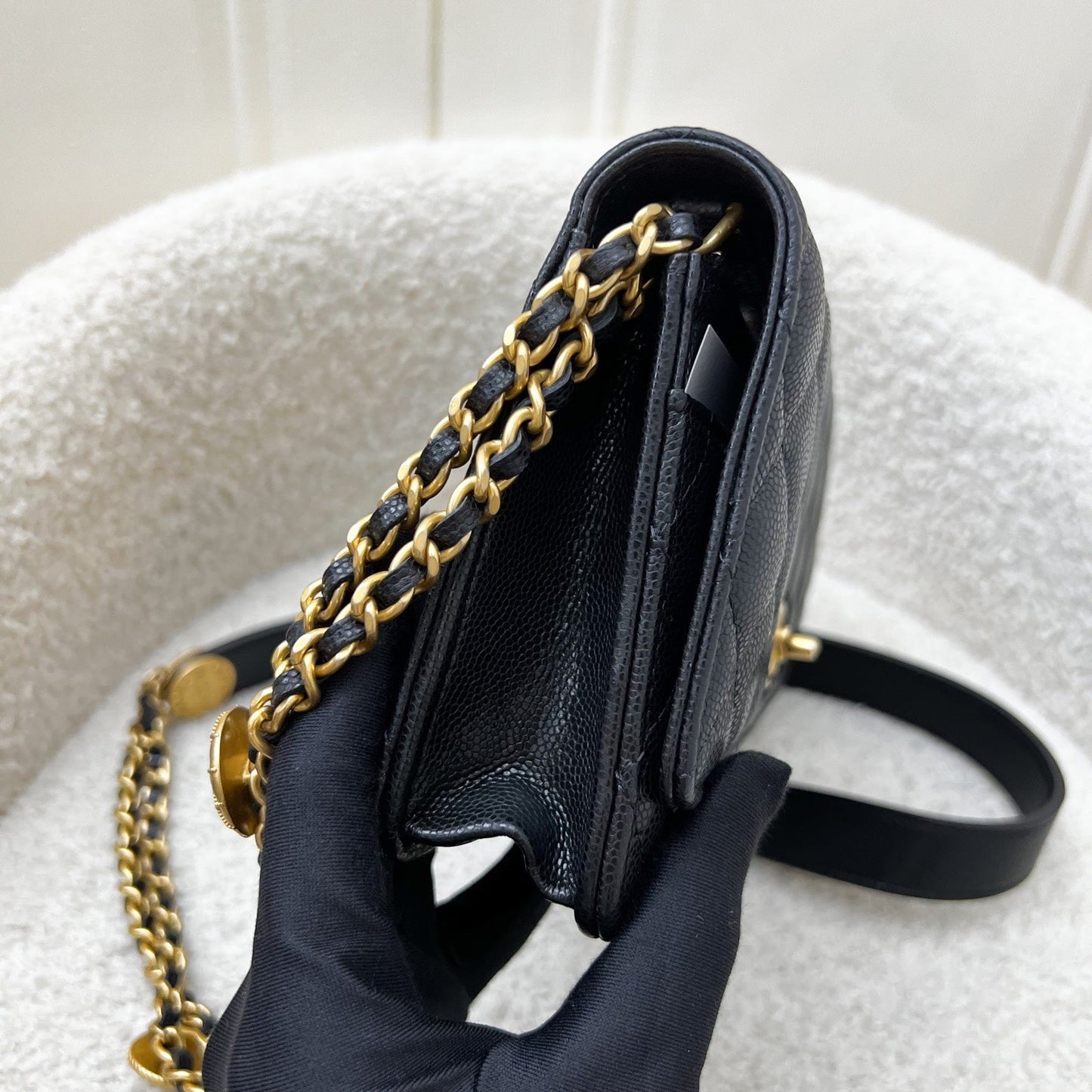 Chanel Twist Your Buttons Wallet on Crossbody Bag - Rovelle Bags