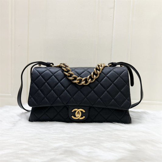 Chanel Large Trapezio Flap Flap Bag - Rovelle Bags