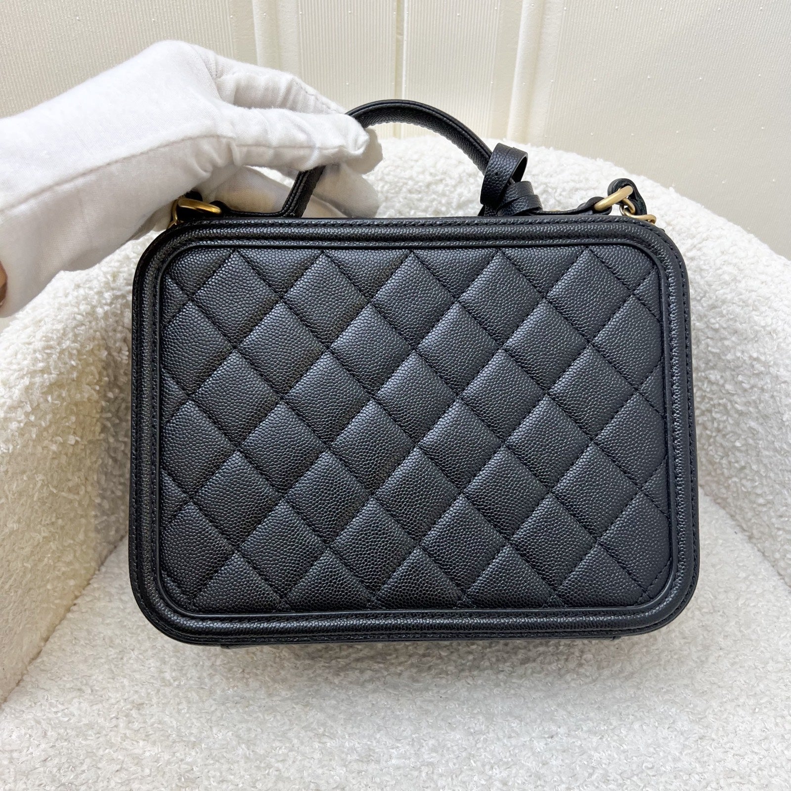 Chanel Medium Filigree Vanity Vanity Bag - Rovelle Bags