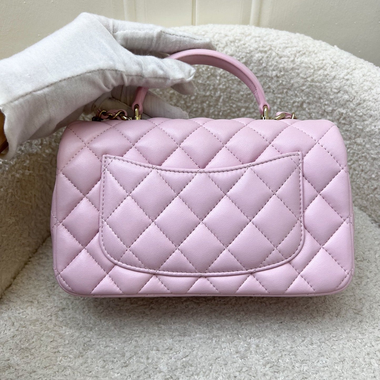 Chanel [Brand New] Chanel Top Handle Flap Bag - Rovelle Bags