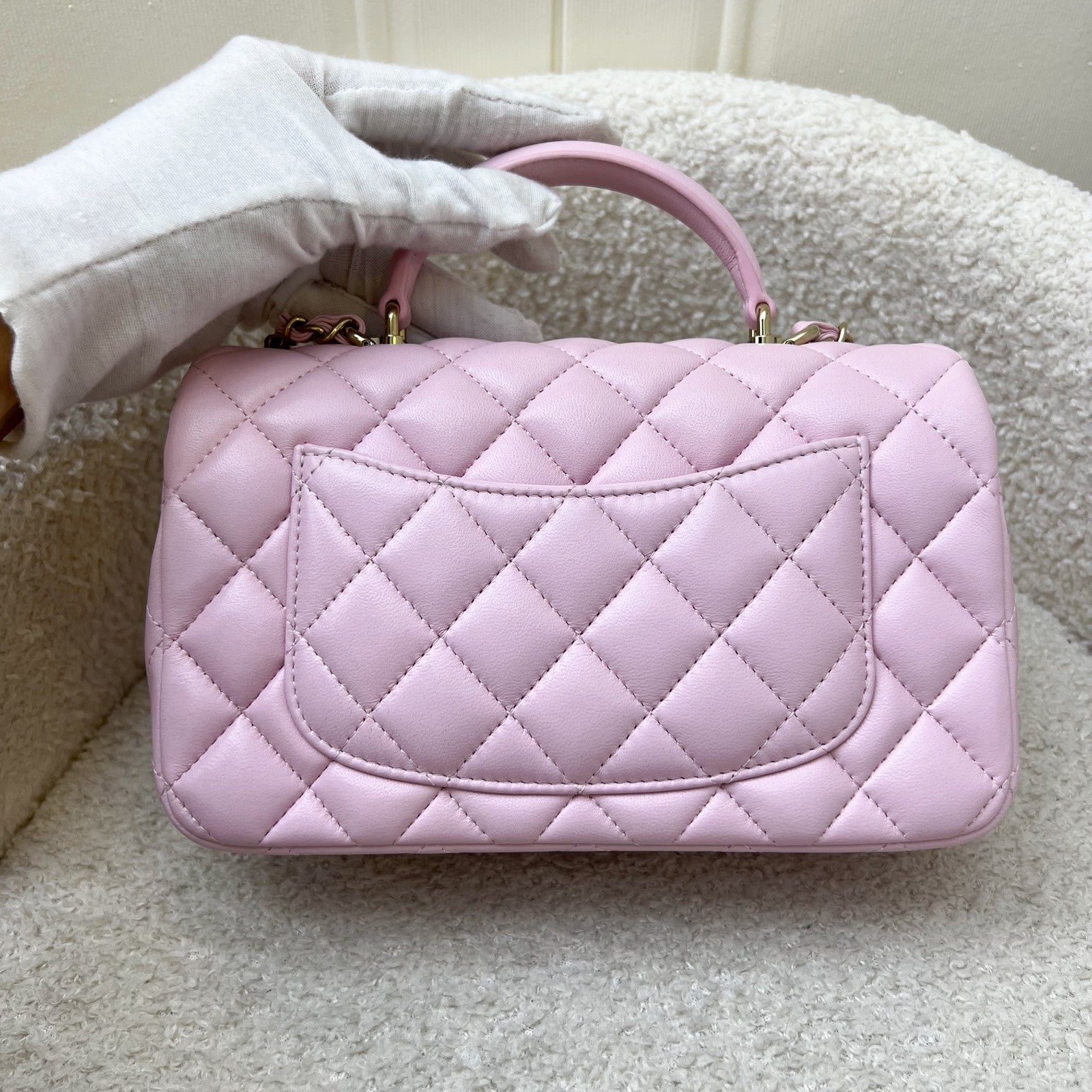 Chanel [Brand New] Chanel Top Handle Flap Bag - Rovelle Bags