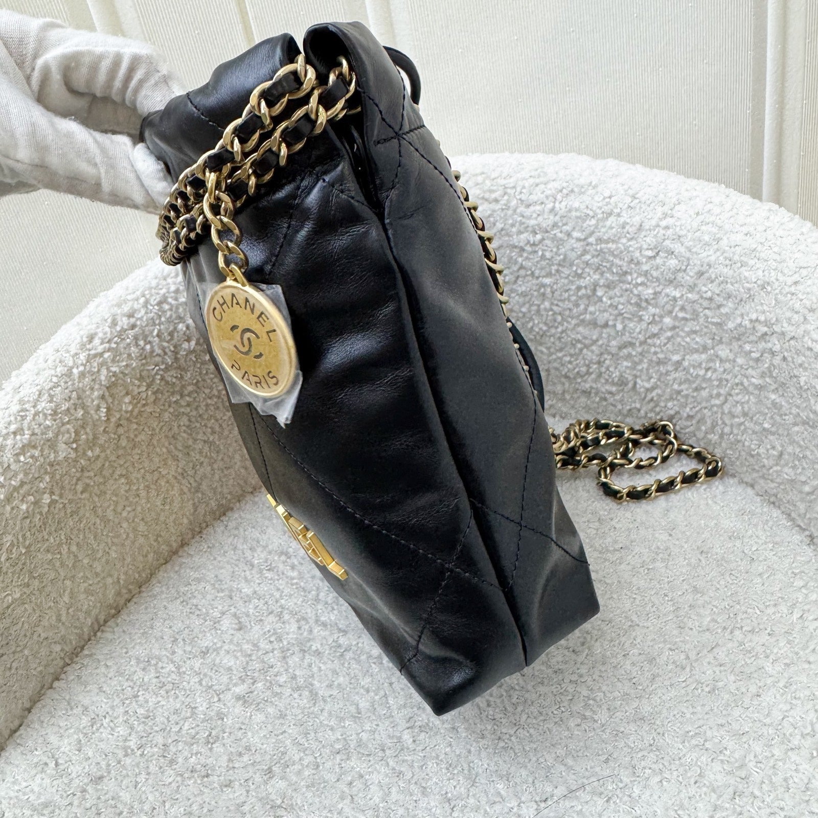 Chanel 22 Mini Hobo Handbag - Rovelle Bags