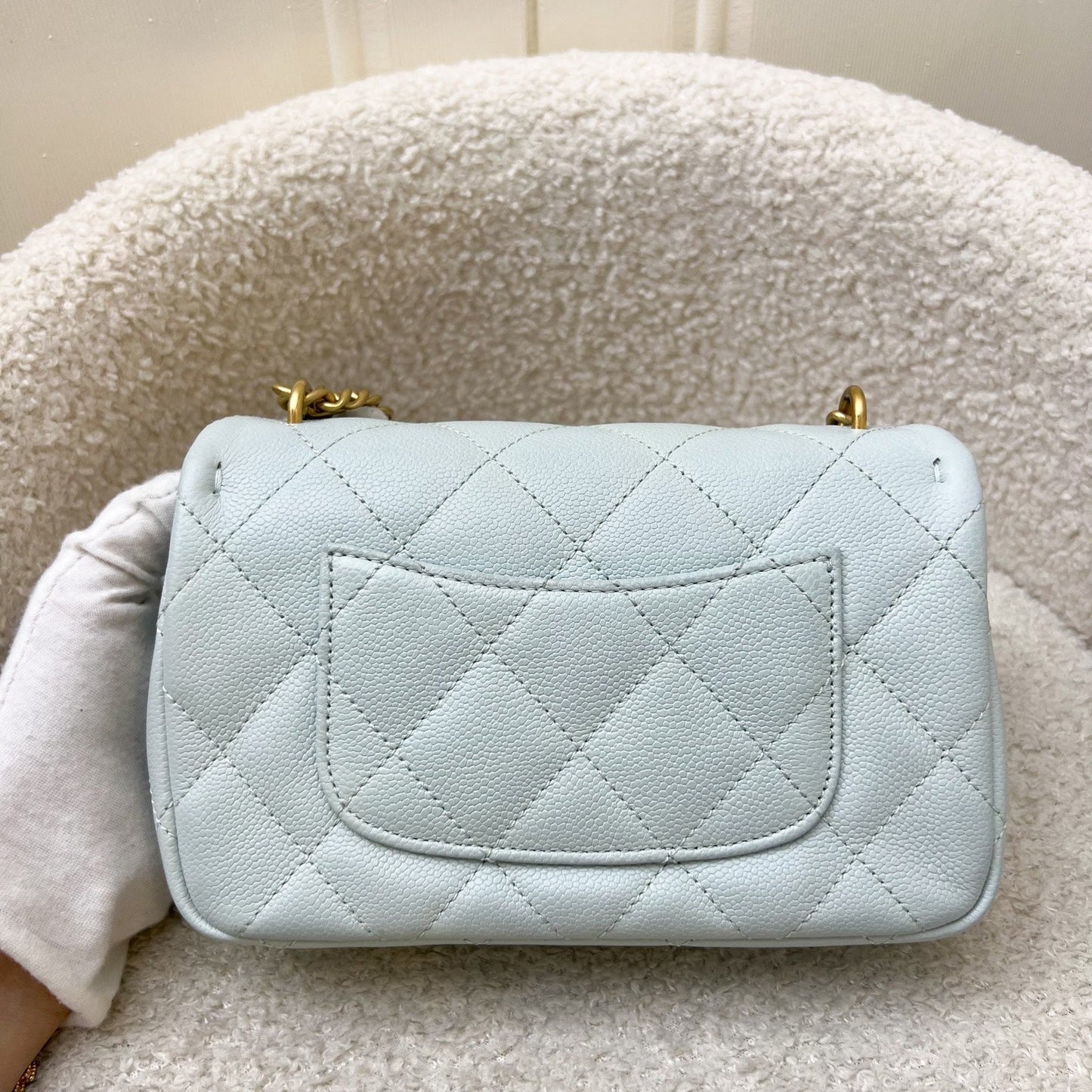 Chanel 24P Heart Adjustable Chain Small Flap Bag - Rovelle Bags