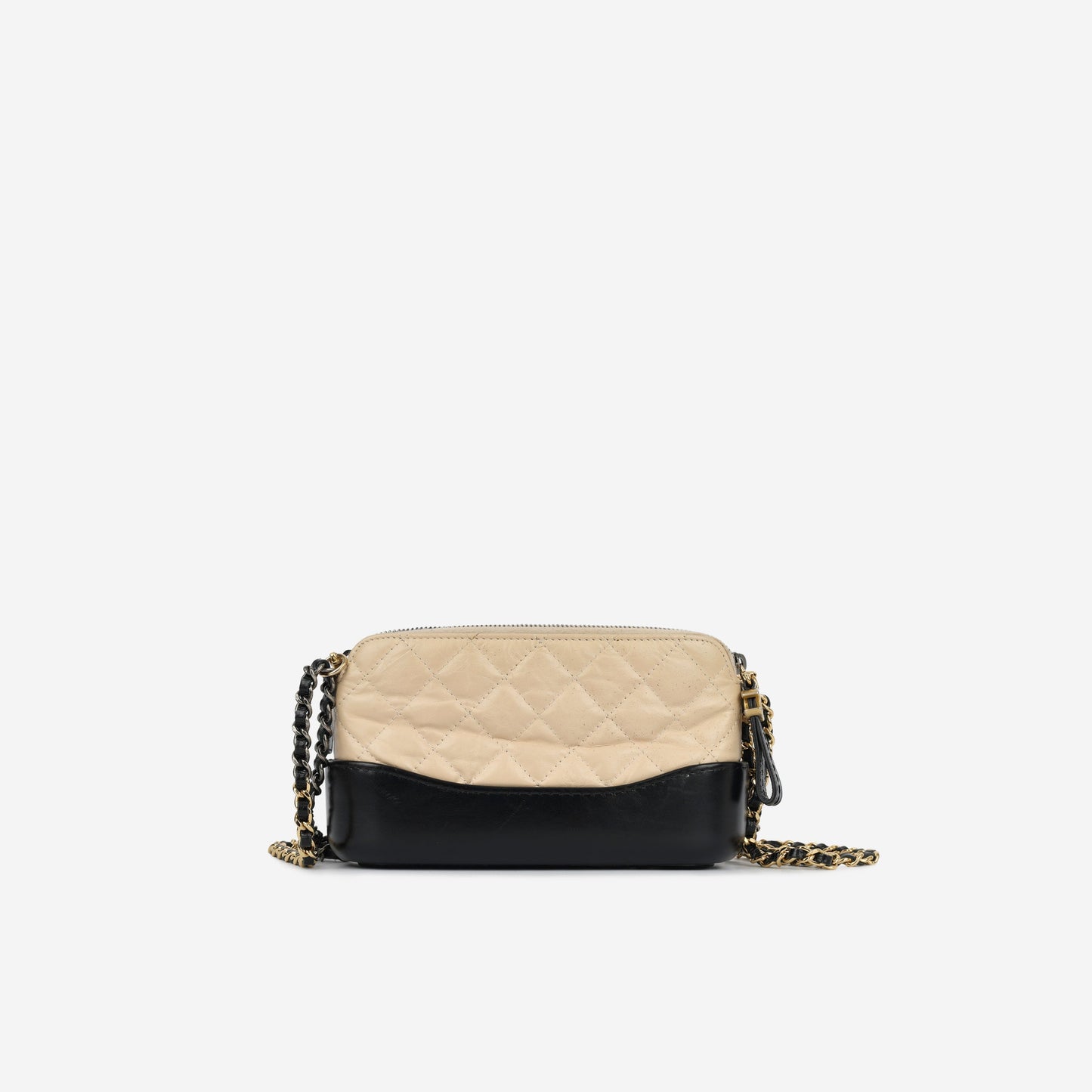 Chanel Gabrielle Lambskin Black Shoulder Bag Lambskin