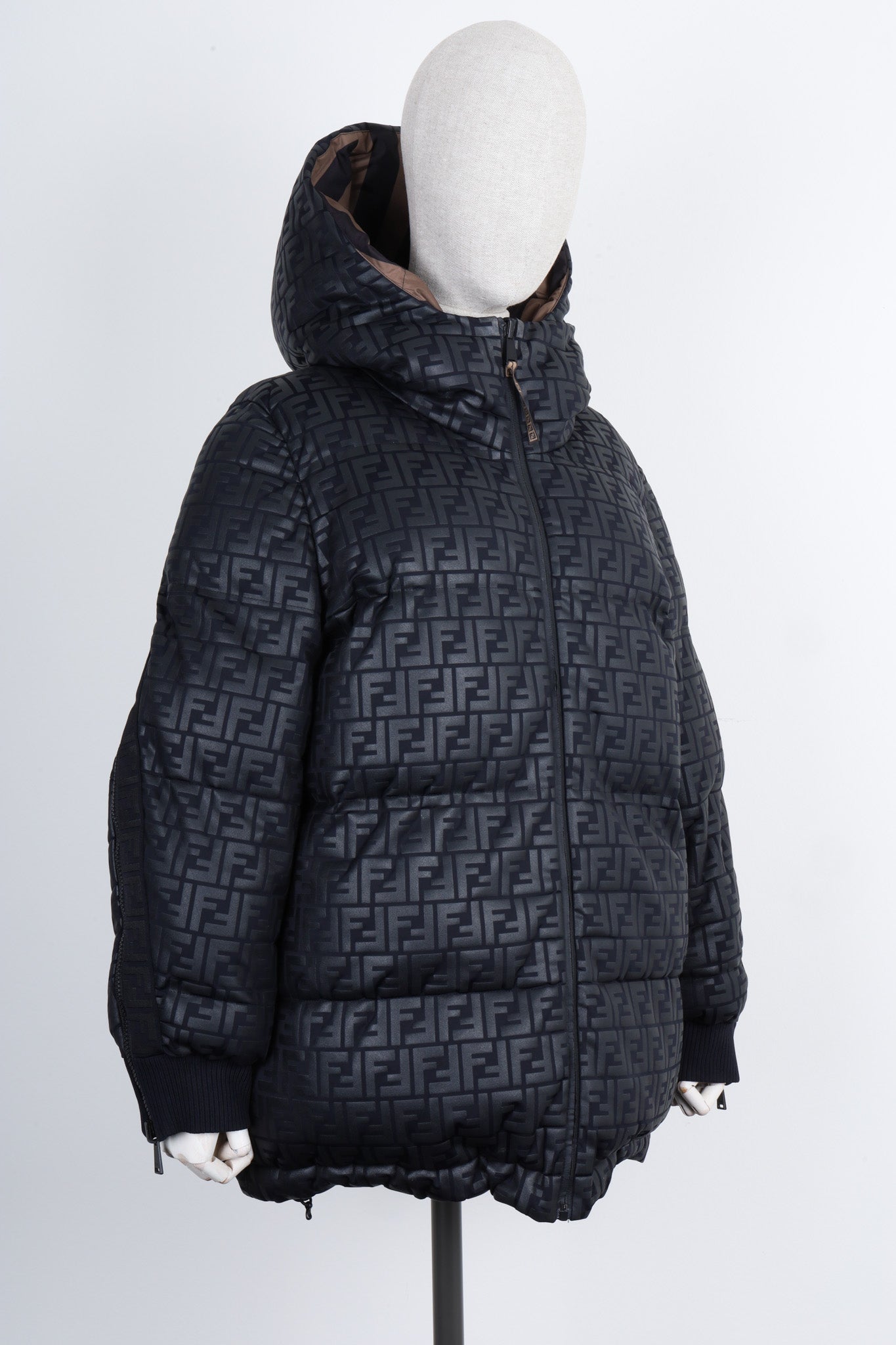 FENDI Reversible Zipped Sleeves Down Jacket