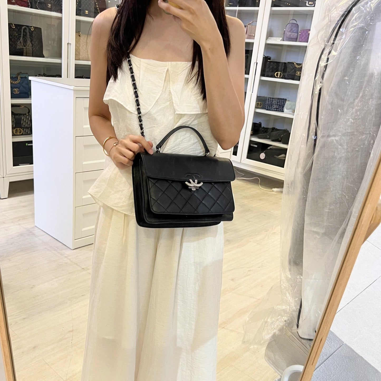Chanel Seasonal Medium Flap Flap Bag - Rovelle Bags