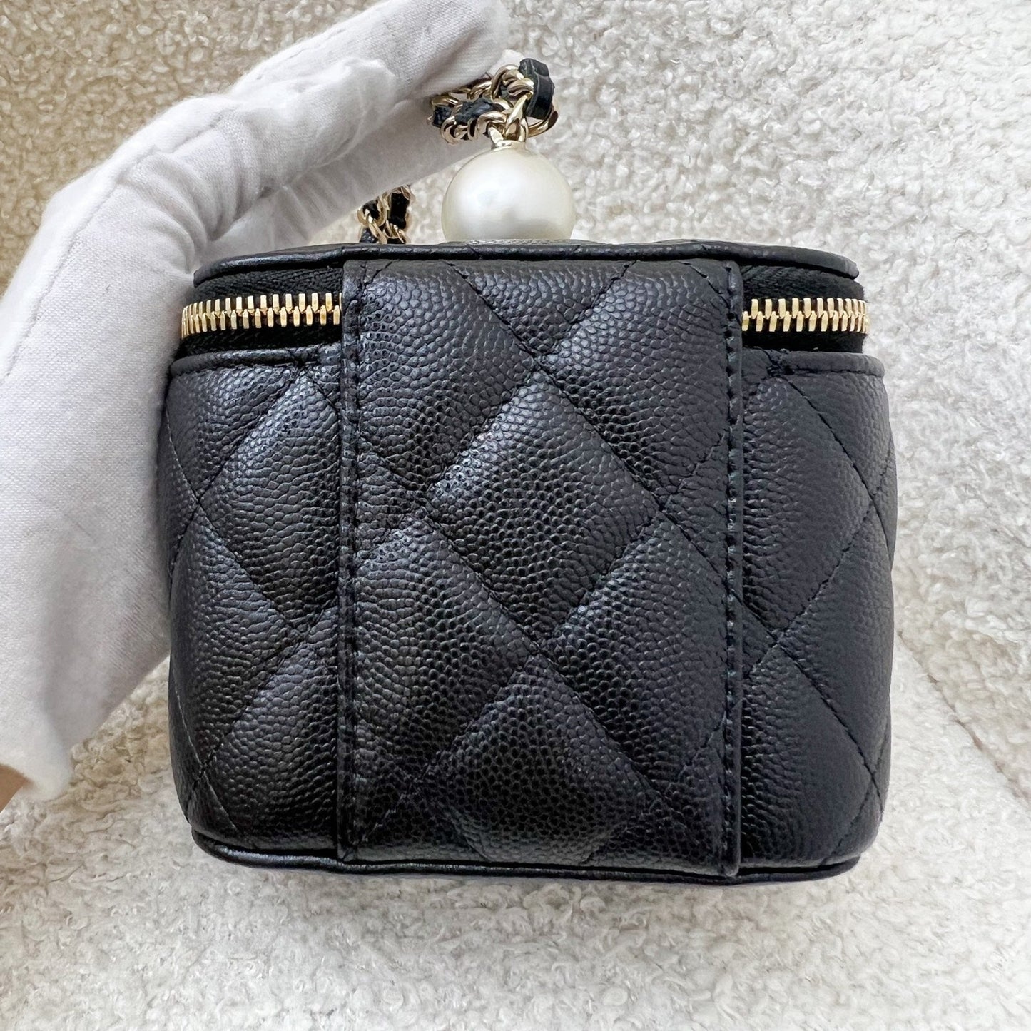 Chanel Mini Cube Clutch with Chain Clutch Bag - Rovelle Bags