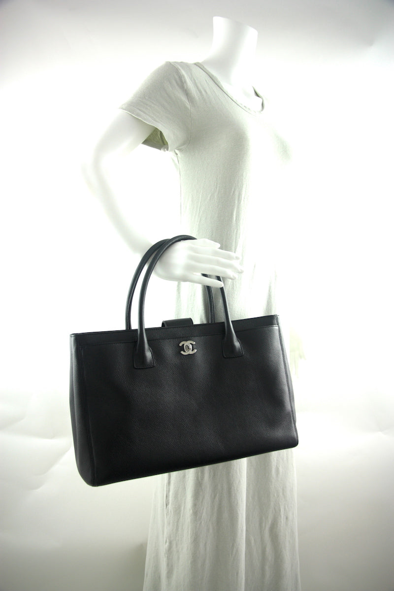 Chanel Executive Cerf Tote with Strap Tote Bag - Rovelle Bags
