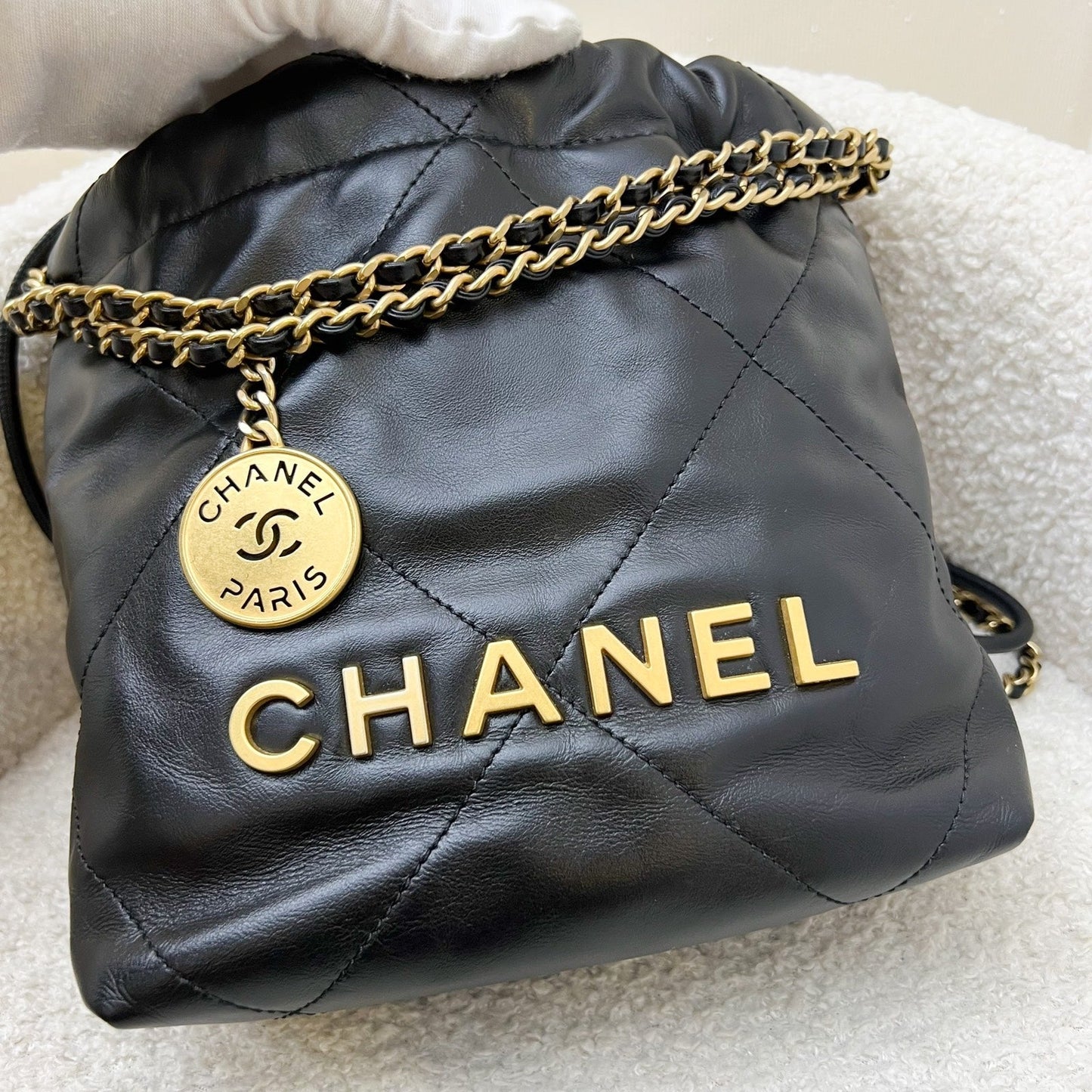 Chanel 22 Mini Hobo Handbag - Rovelle Bags