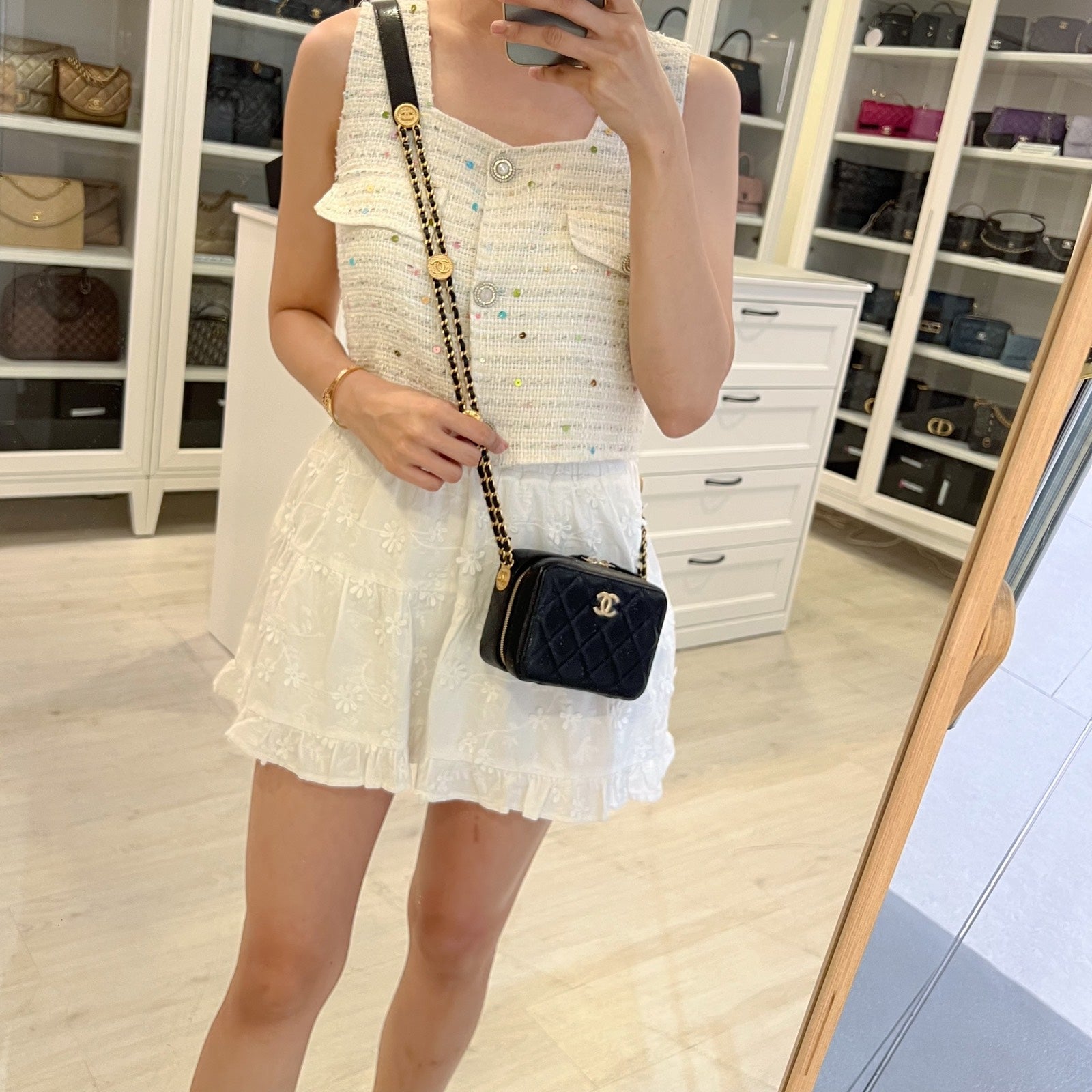 Chanel Twist Your Buttons Mini Camera Camera Bag - Rovelle Bags