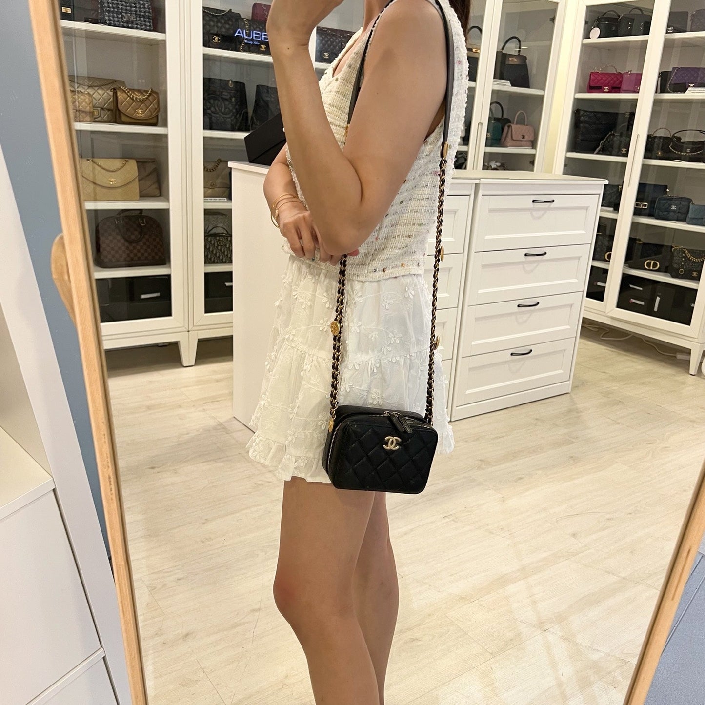 Chanel Twist Your Buttons Mini Camera Camera Bag - Rovelle Bags