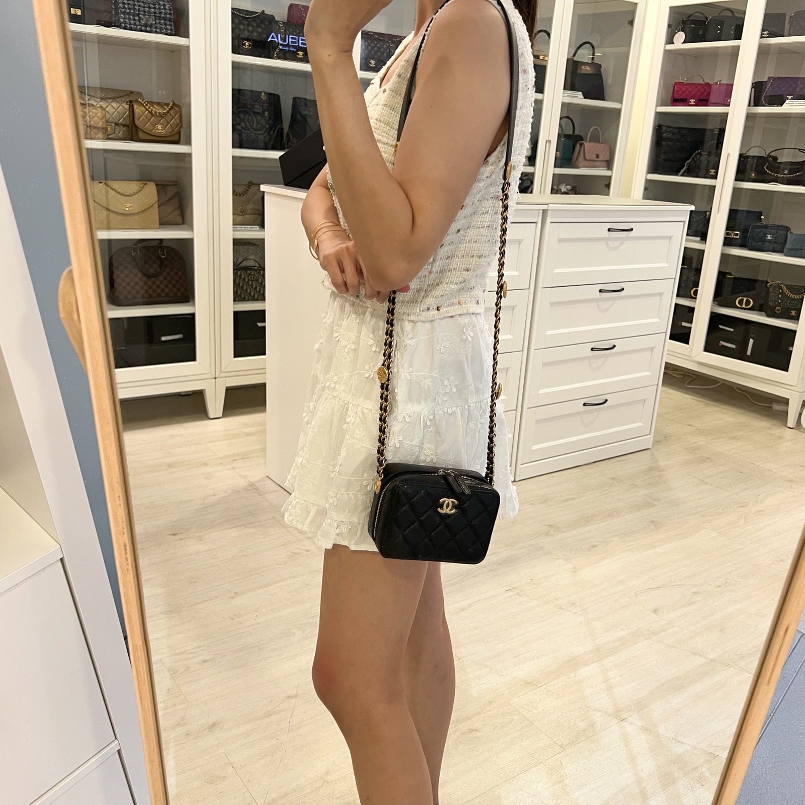 Chanel Twist Your Buttons Mini Camera Camera Bag - Rovelle Bags