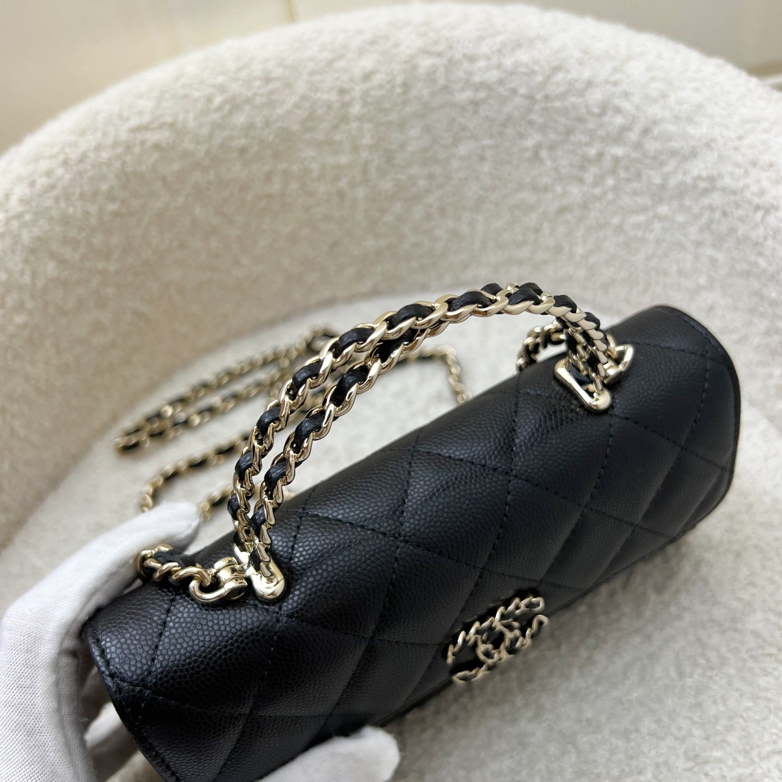 Chanel 25S Top Handle Kelly Clutch Clutch Bag - Rovelle Bags