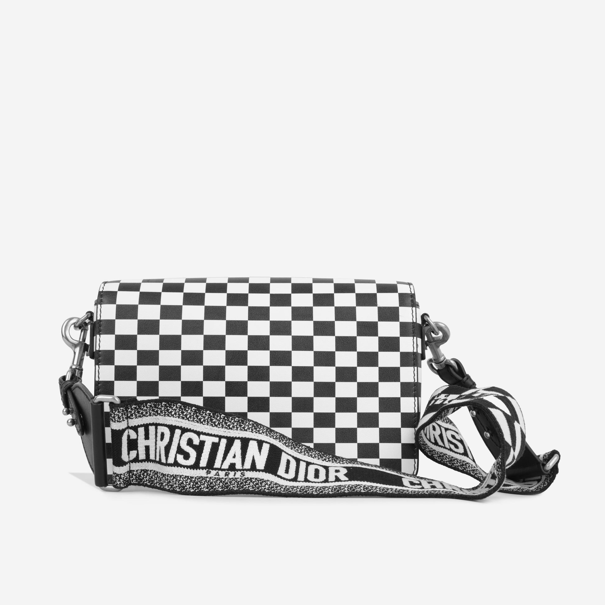Dior Lou Leather Canvas Crossbody