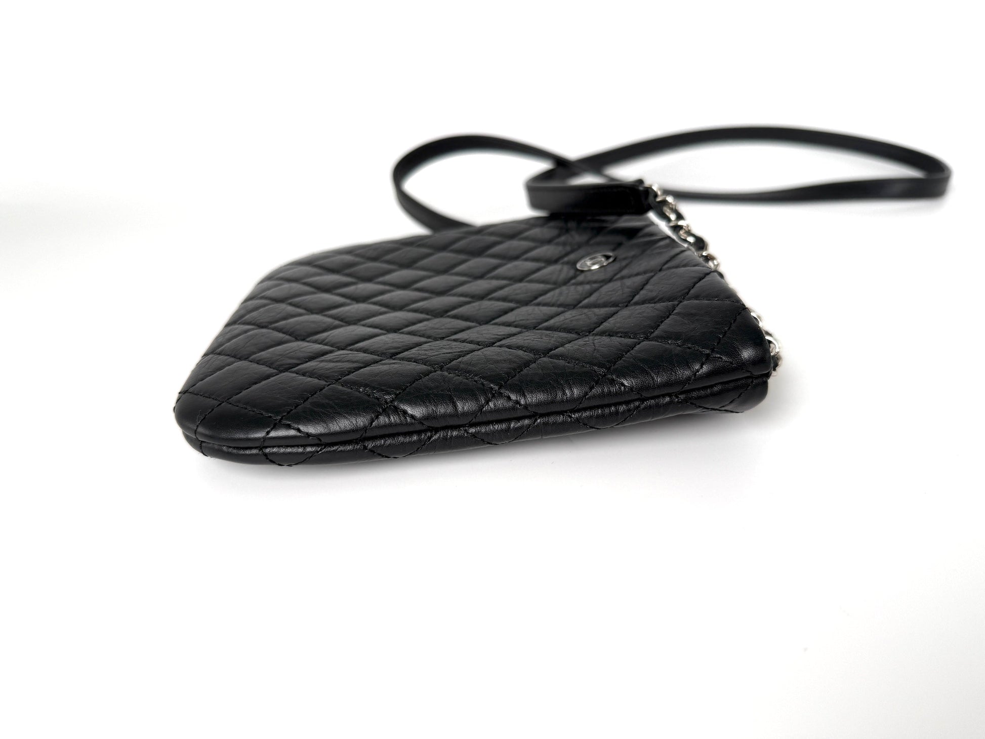Chanel Aged Calfskin CC Quilted Uniform Crossbody Bag - Rovelle Bags