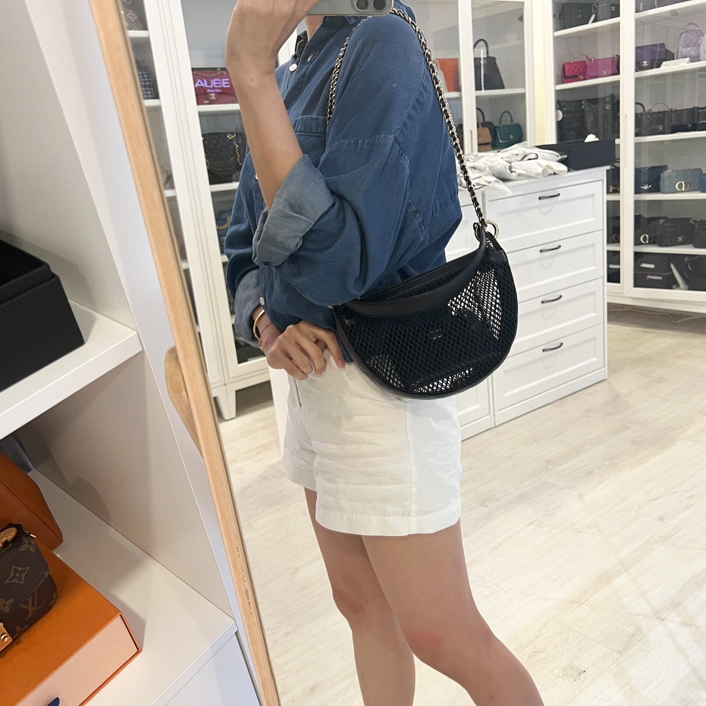 Chanel 25S Clutch on Chain in Clutch Bag - Rovelle Bags