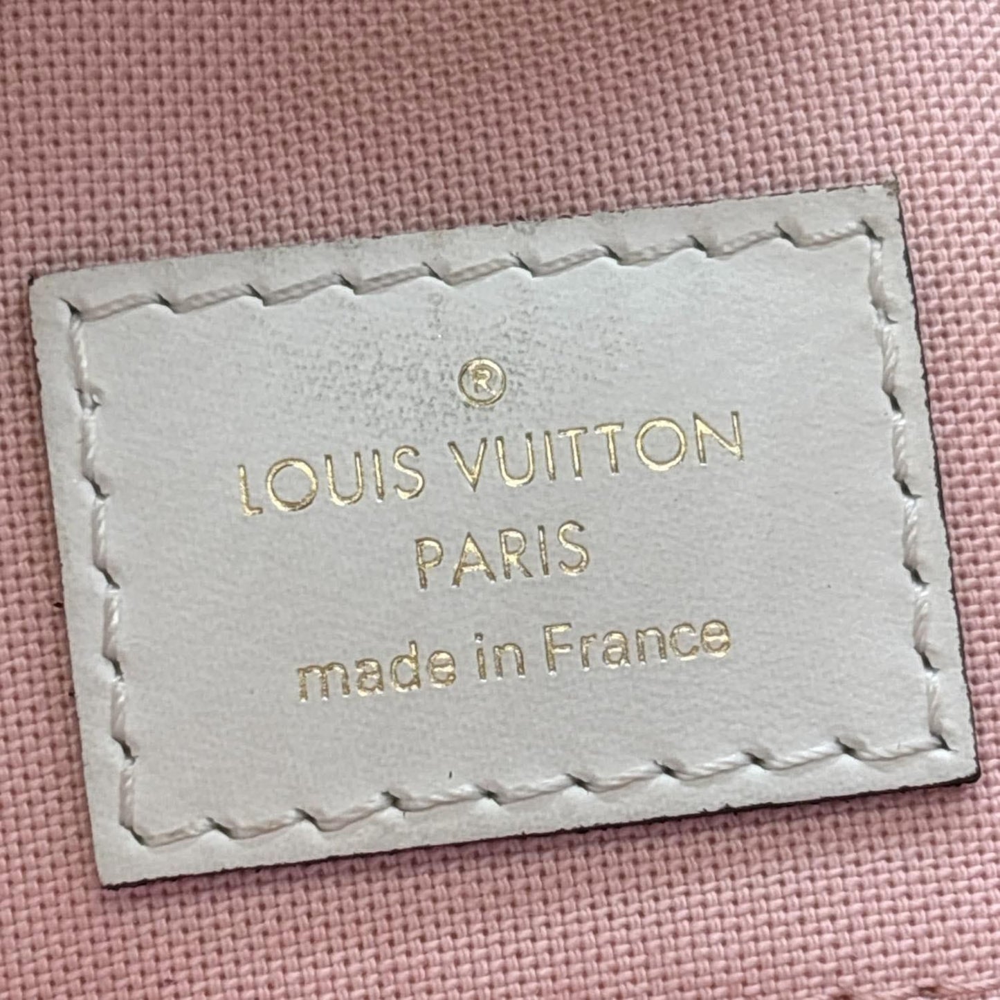 LOUIS VUITTON Onthego GM Giant Monogram Tote Bag Rouge Rose
