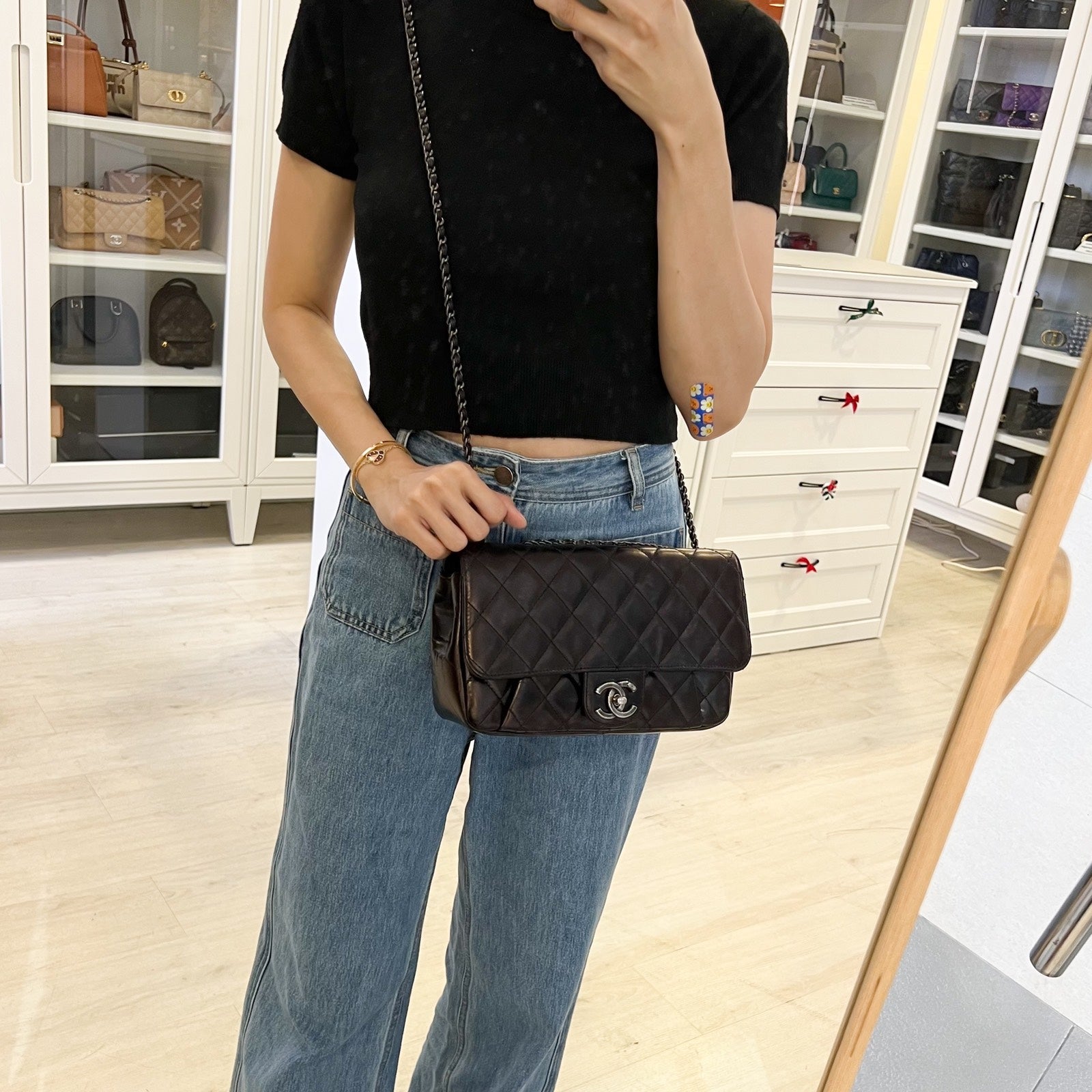 Chanel Seasonal Medium Flap Flap Bag - Rovelle Bags