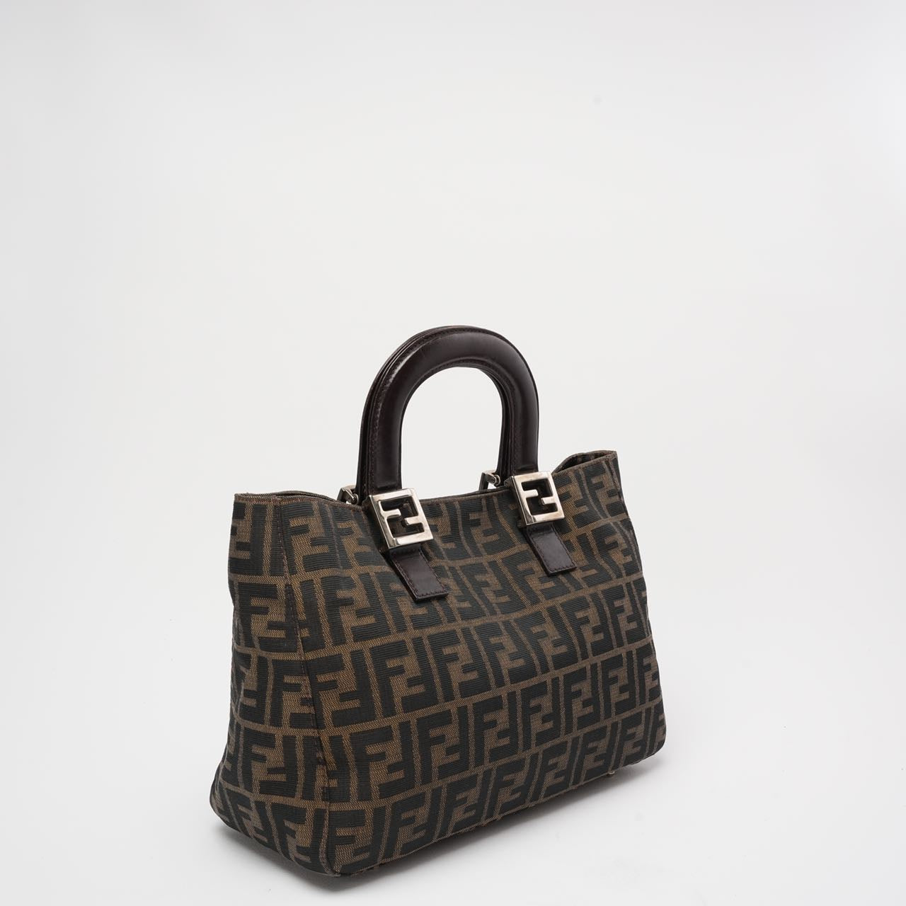 Fendi Small Tote Bag Brown