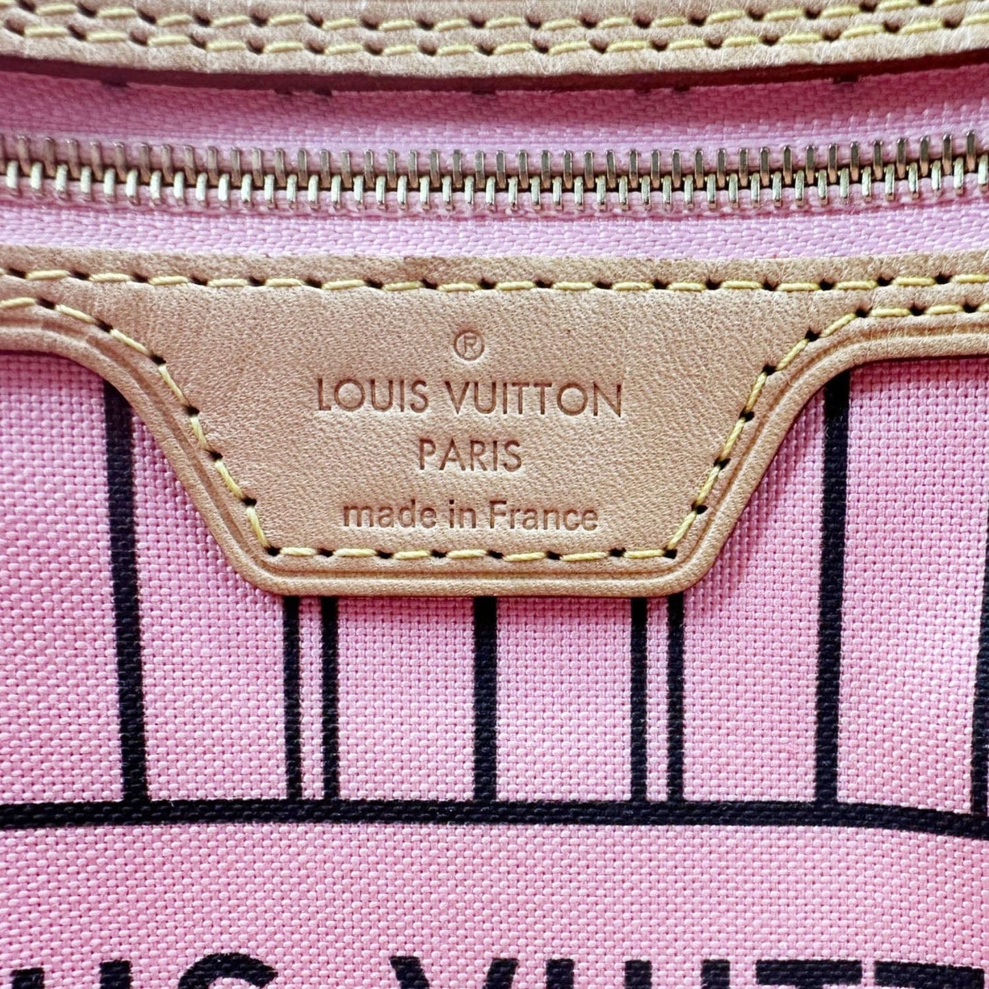 LOUIS VUITTON Neverfull MM Jungle Dots Monogram Canvas Tote Bag Brown