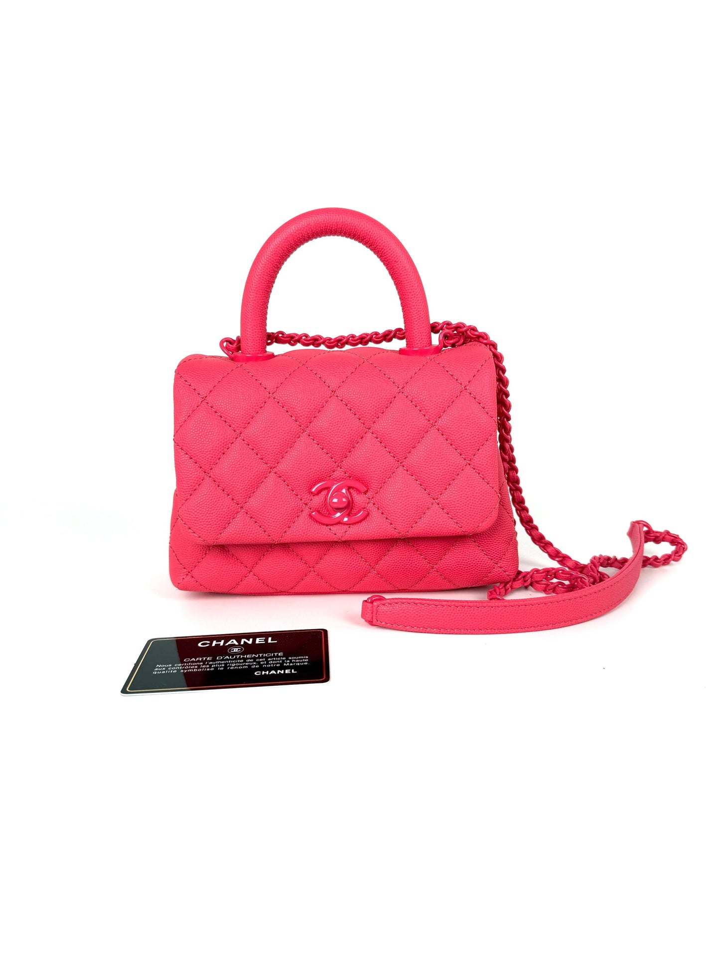 Chanel Coco Handle Incognito Monochrome Extra Crossbody Bag - Rovelle Bags