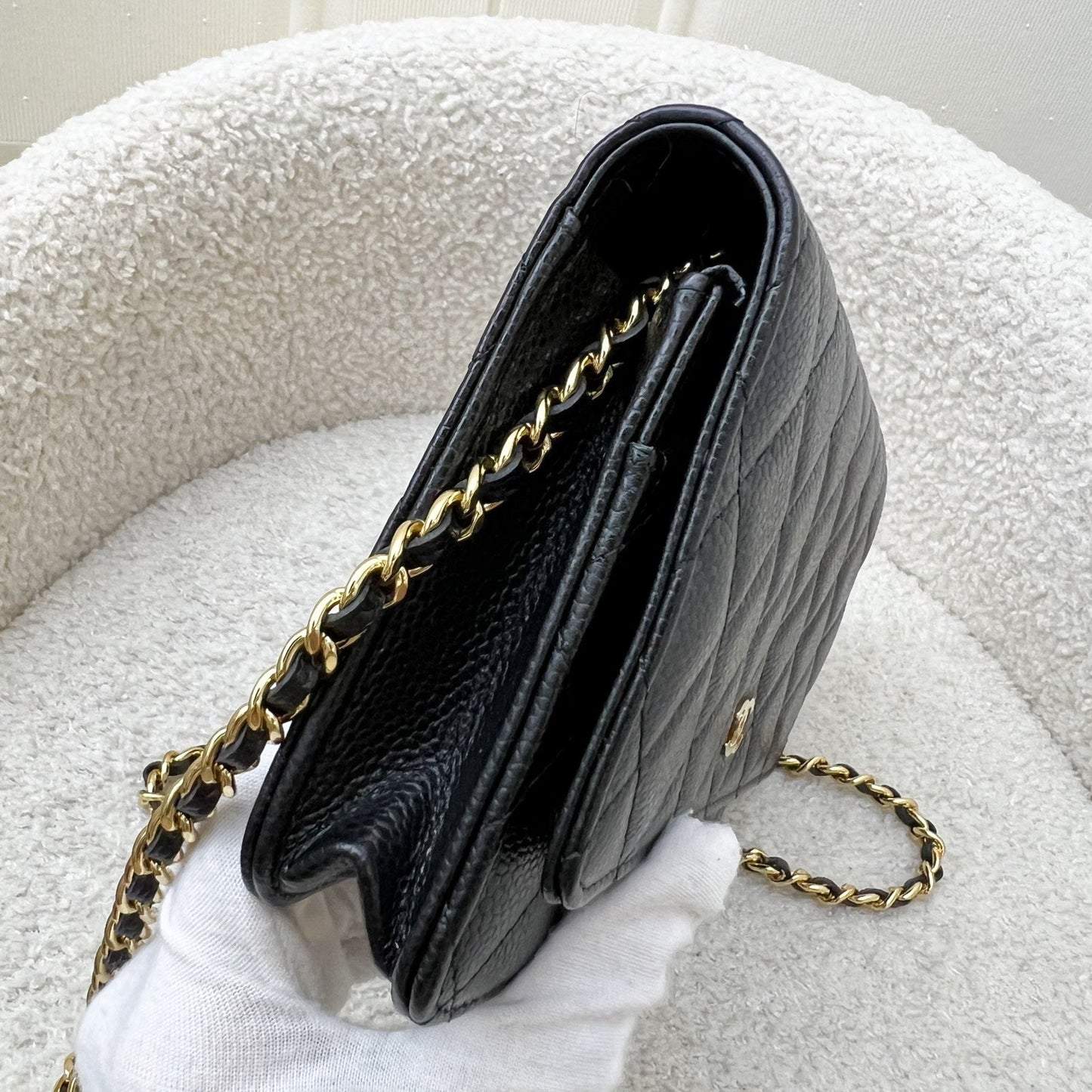 Chanel Classic Wallet on Chain WOC Crossbody Bag - Rovelle Bags