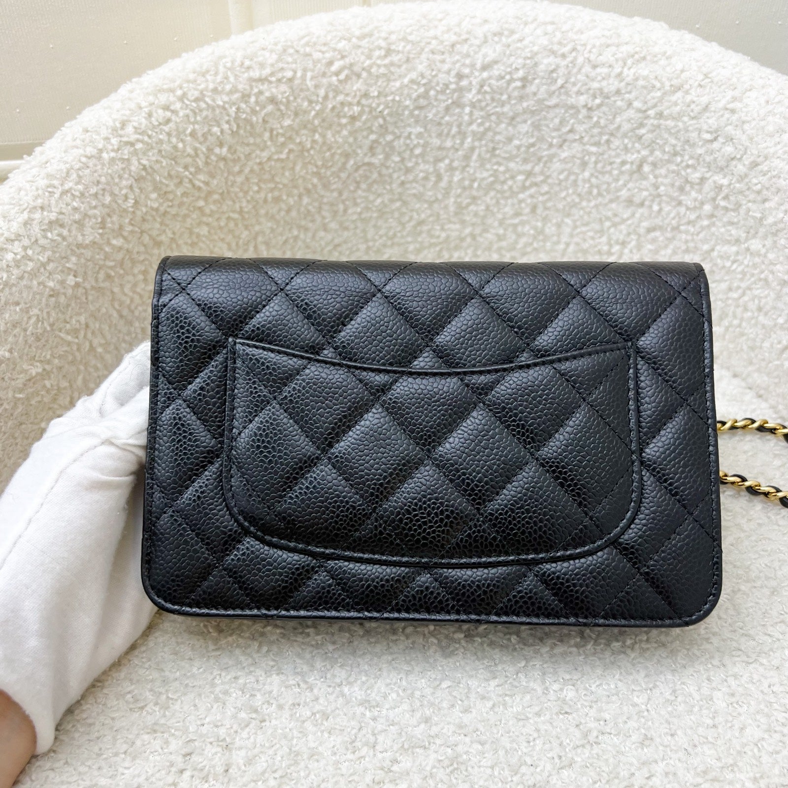 Chanel Classic Wallet on Chain WOC Crossbody Bag - Rovelle Bags