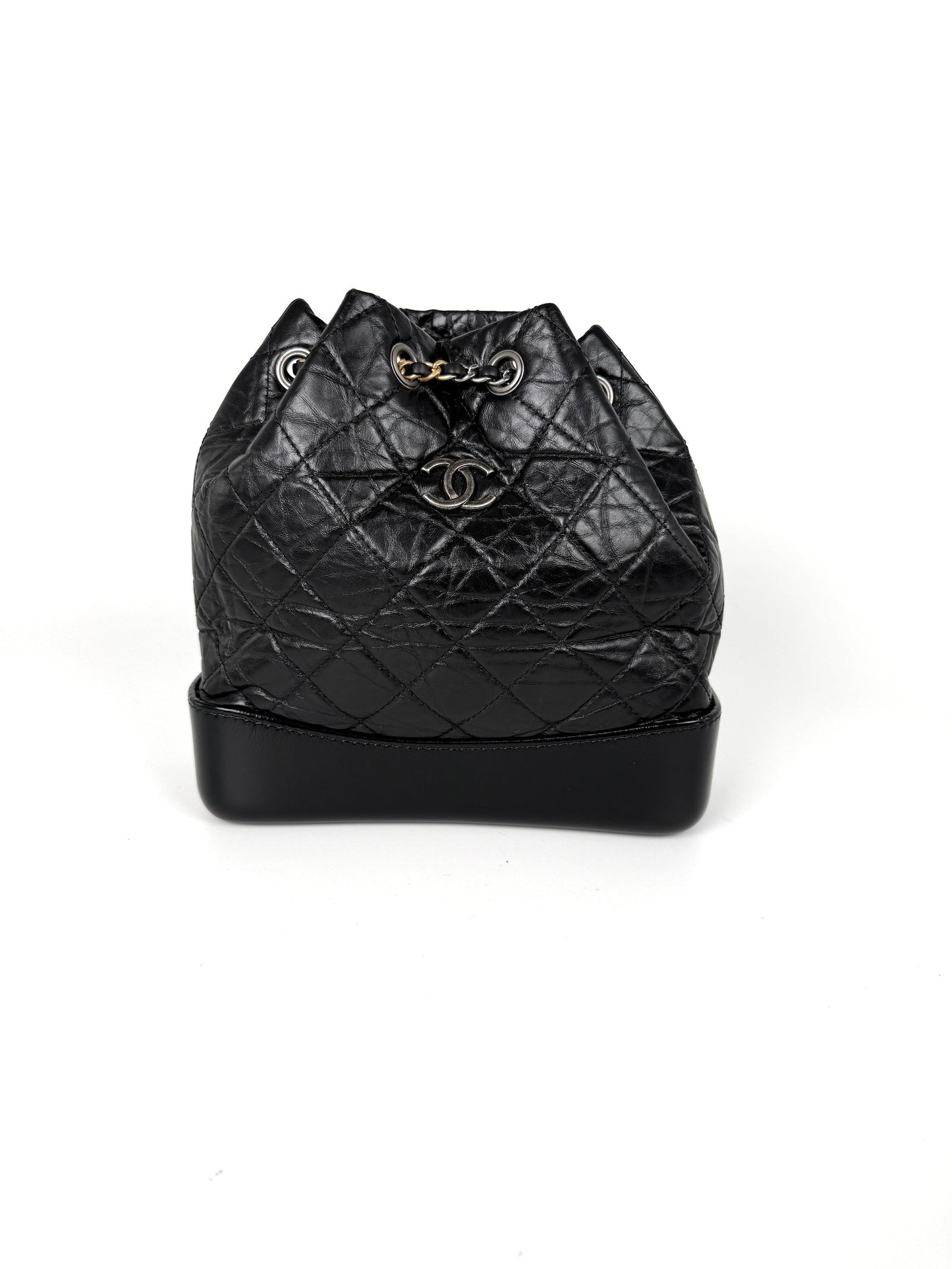 Chanel Gabrielle Small Quilted Aged Calfskin Backpack - Rovelle Bags