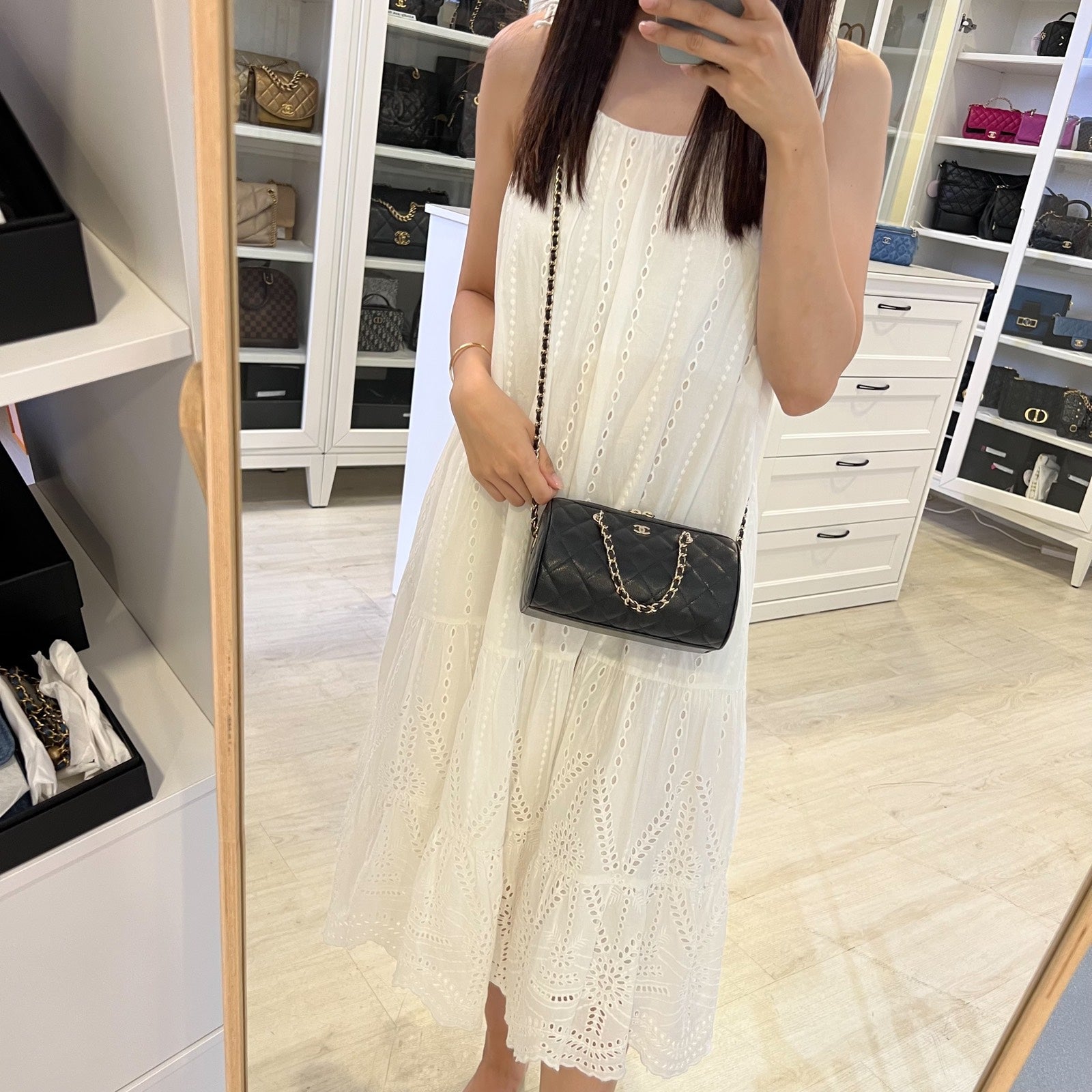 Chanel 25P Bowling Handbag - Rovelle Bags