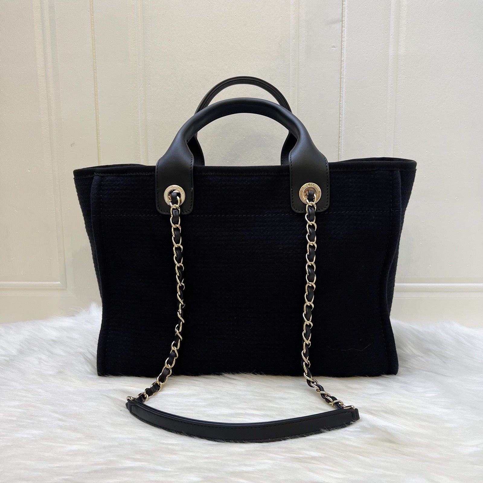 Chanel Small Deauville Shopping Tote in Tote Bag - Rovelle Bags