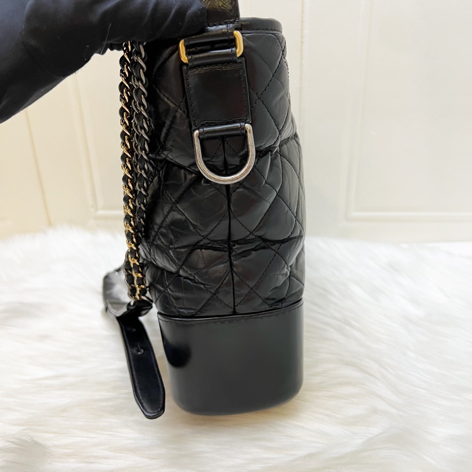 Chanel Large Gabrielle Hobo in Black Shoulder Bag - Rovelle Bags