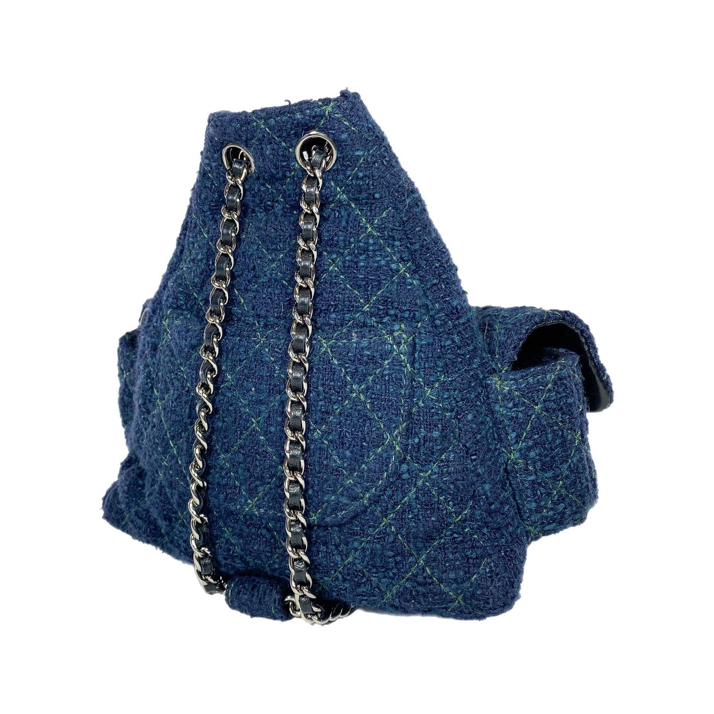 Chanel Navy Mini Backpack is Back Backpack - Rovelle Bags
