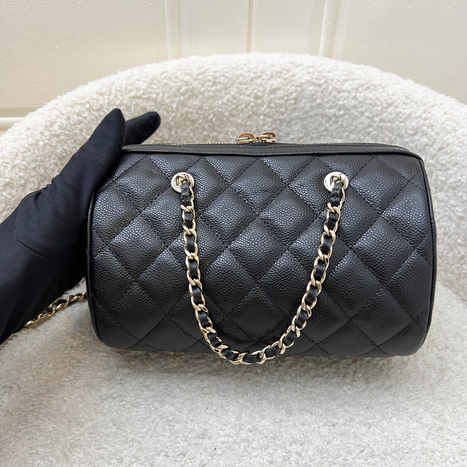 Chanel 25S Bowling Handbag - Rovelle Bags
