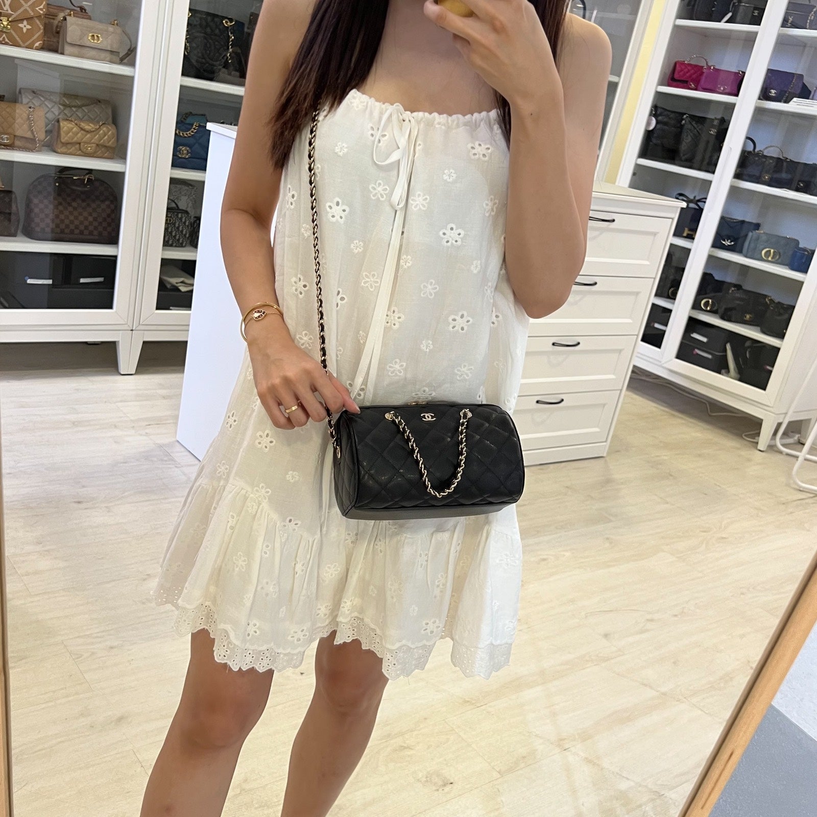 Chanel 25S Bowling Handbag - Rovelle Bags