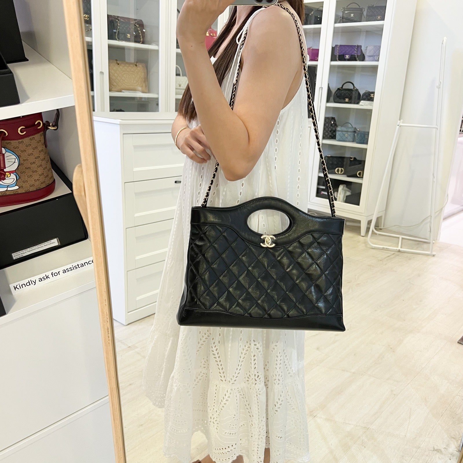 Chanel 31 Medium Shopping Shopping Bag - Rovelle Bags
