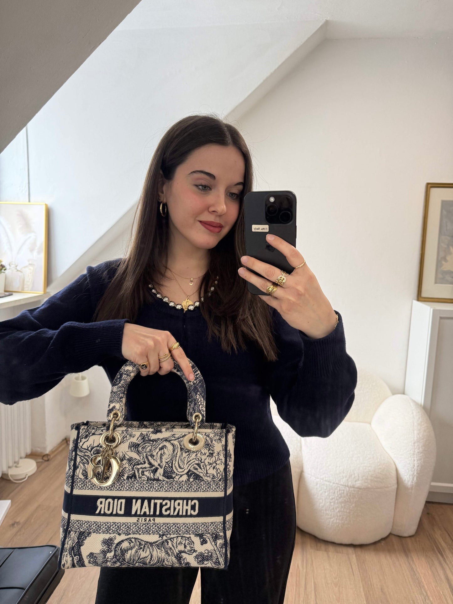 Dior Lady Dior Tote - Rovelle Bags