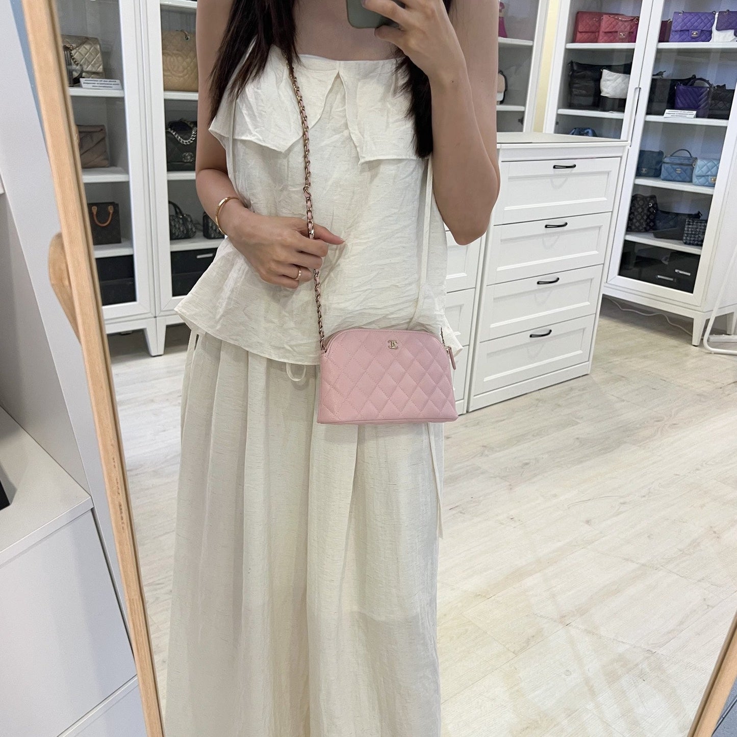 Chanel 24K Medium Pouch / Clutch Clutch Bag - Rovelle Bags