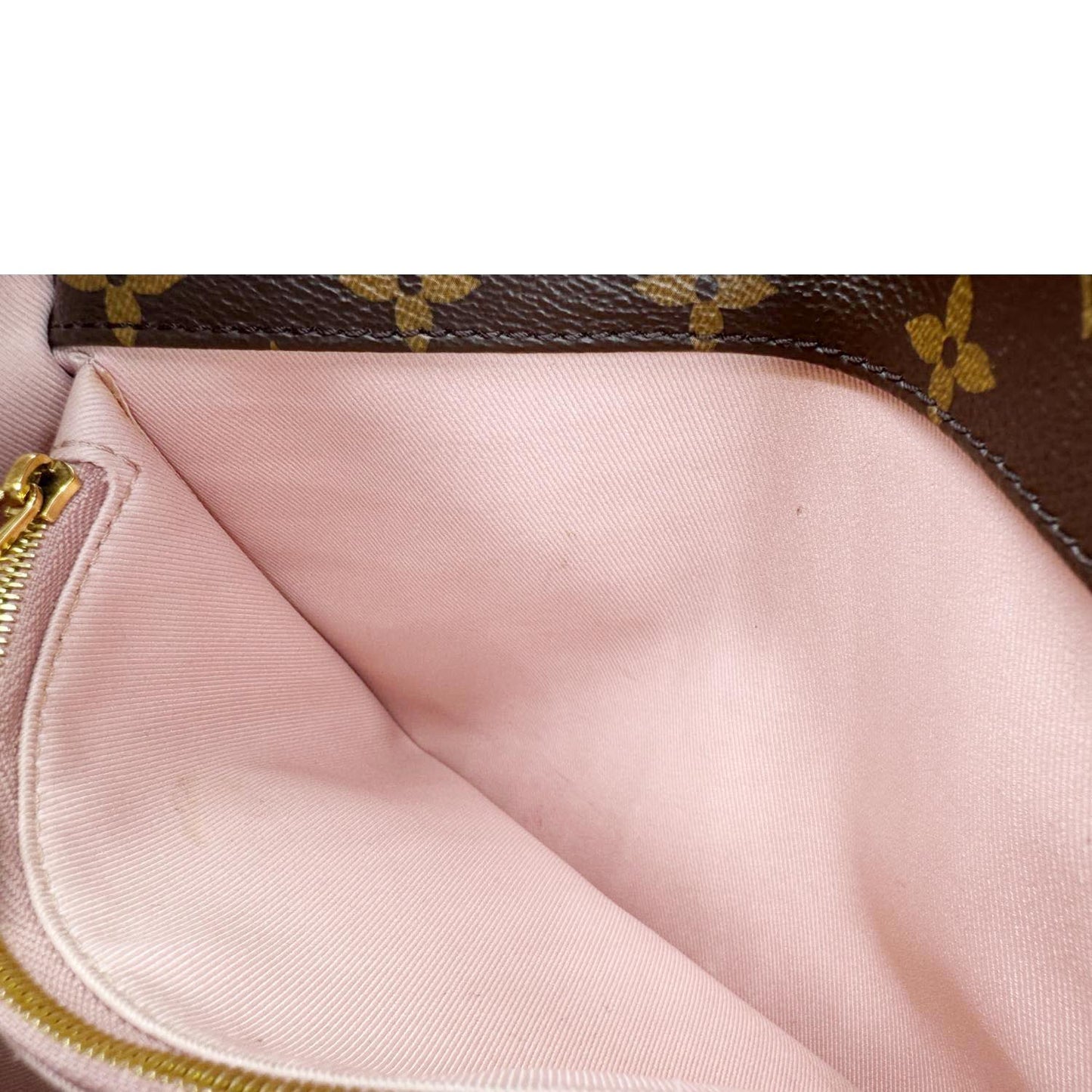 LOUIS VUITTON Cherrywood BB Vernis Leather Crossbody Bag Pink
